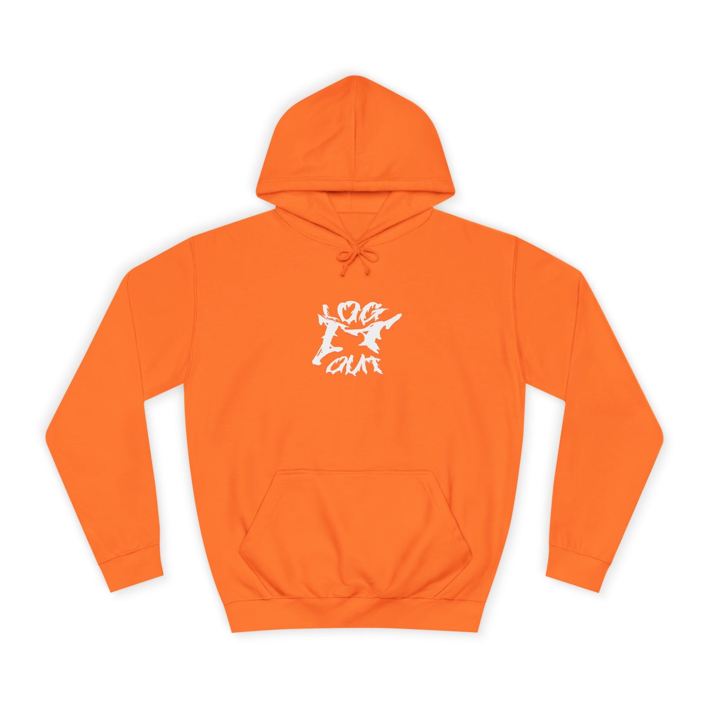 Unisex Log it out Hoodie - Trendy Graphic Sweatshirt, Perfect for Life, Great Gift for Graduation,