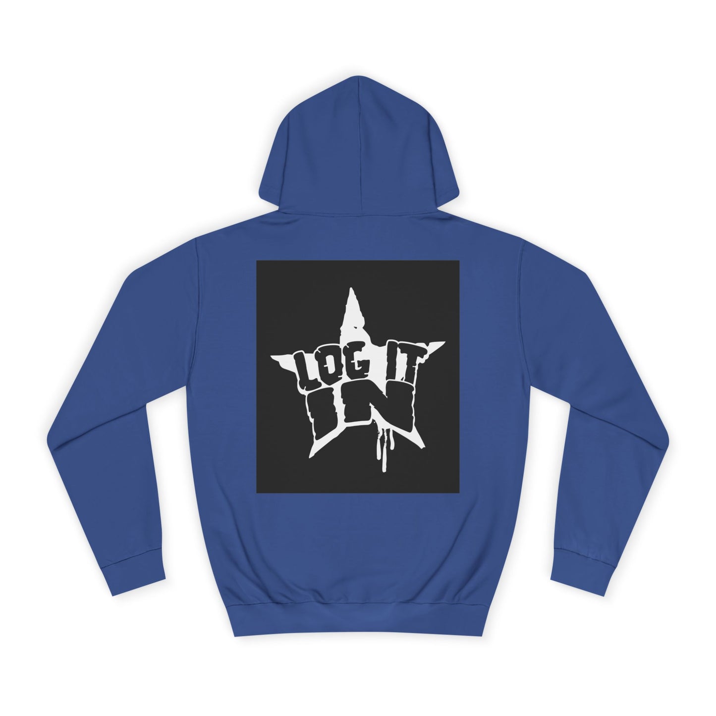 Unisex Log it in Hoodie, Trendy Hooded Sweatshirt, Spirit Wear, Casual Streetwear, Gift
