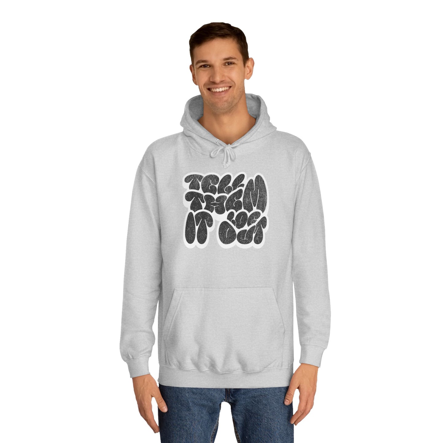 Stylish Unisex"Log it in" Hoodie - Perfect for Life, Gifts, Cozy Casual Wear, Trendy Fashion