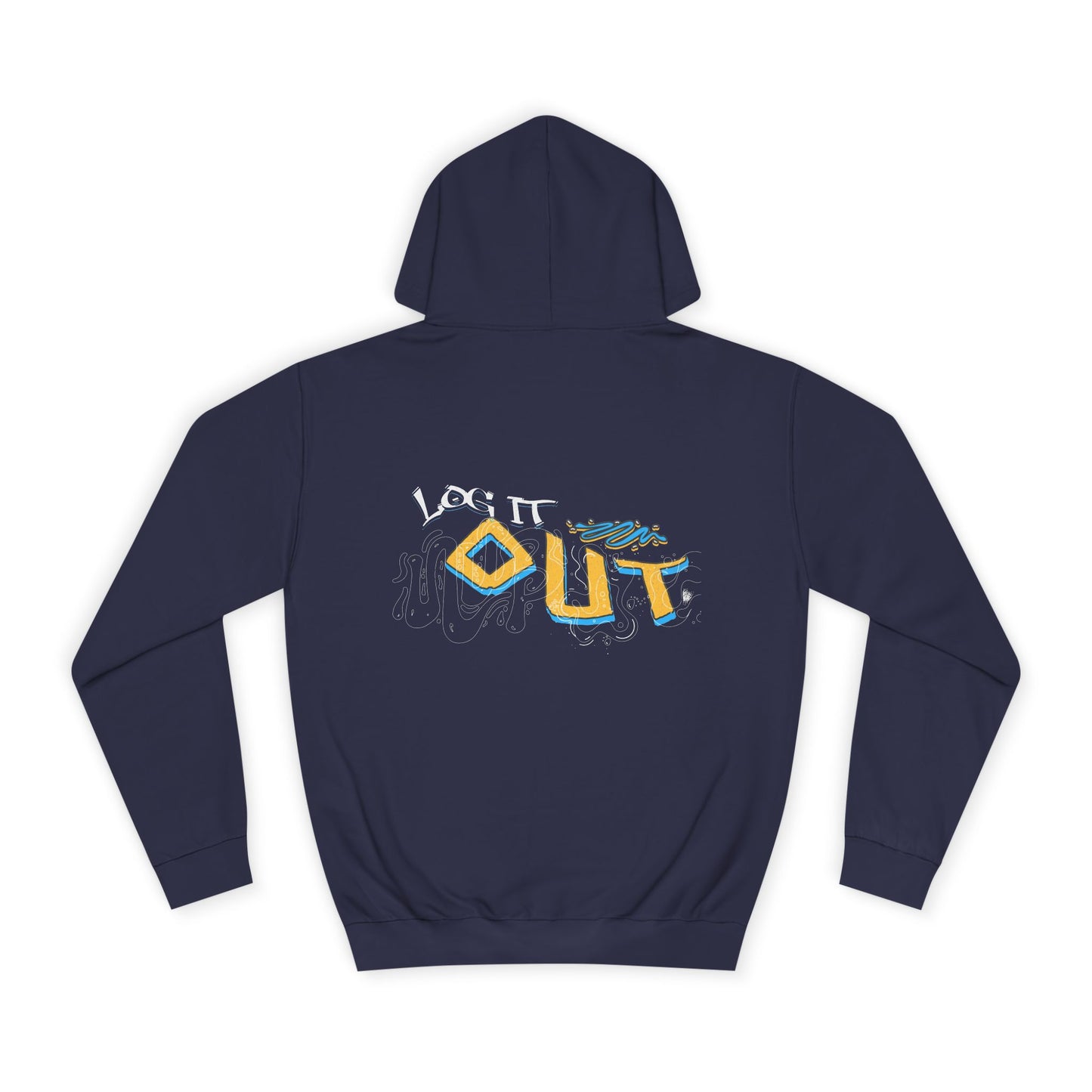Unisex Log it out Hoodie - Stylish Casual wear, Perfect Gifts, Days Out, Summer Events, Coziness & Trendy Vibes