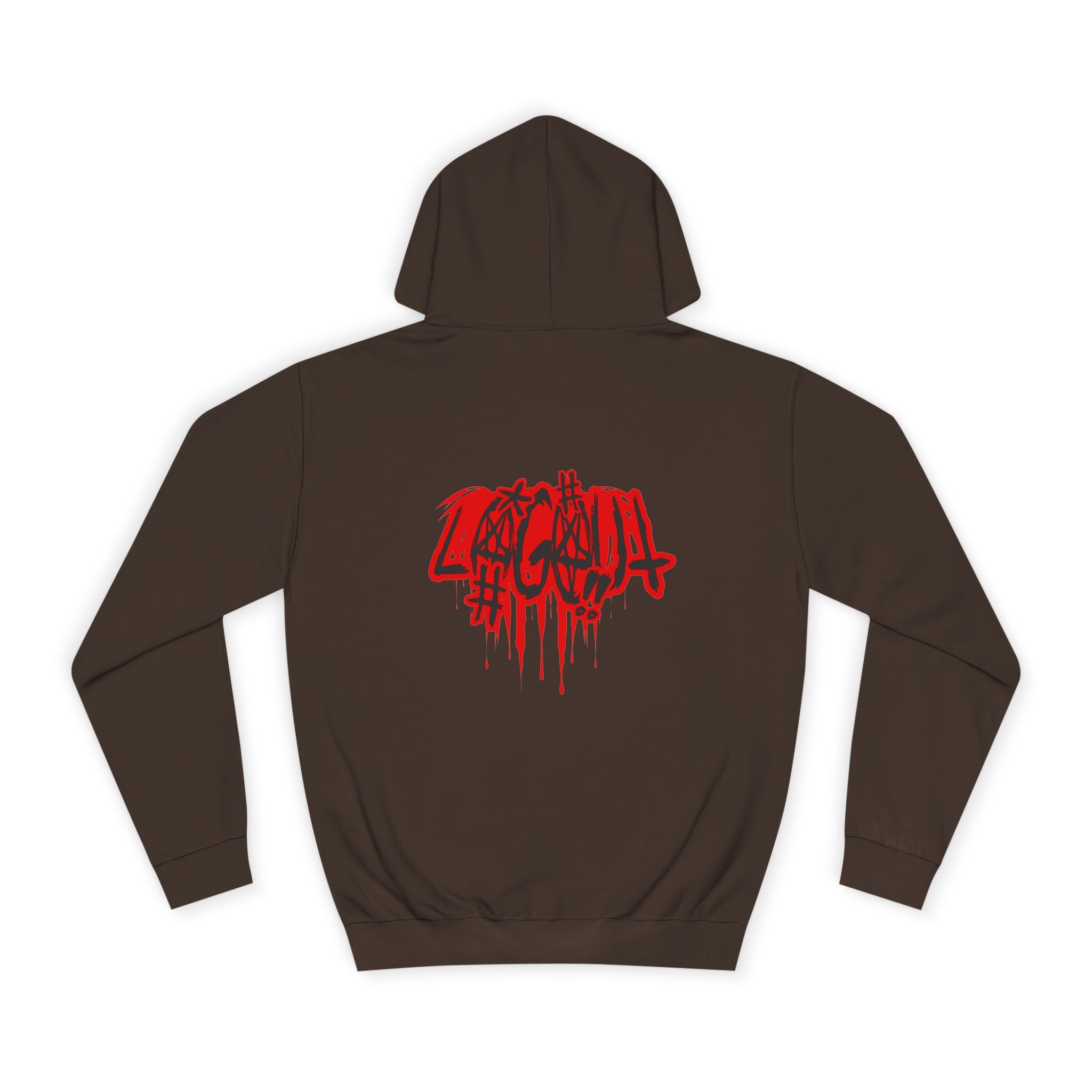 Bold Graffiti log out Hoodie, Unisex Streetwear, Comfortable Casual Wear,