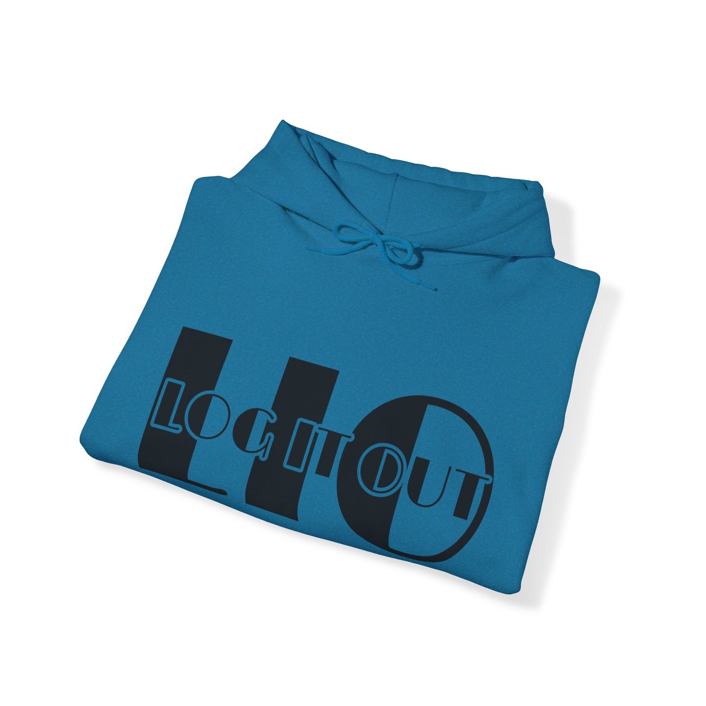Log it out Unisex Heavy Blend™ Hooded Sweatshirt