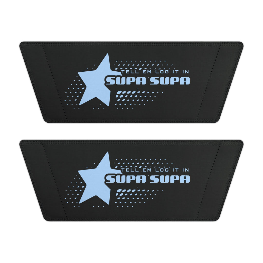 Youth Star Logo "Supa spa Slide Sandals — Adjustable Strap Pool & Casual Slides