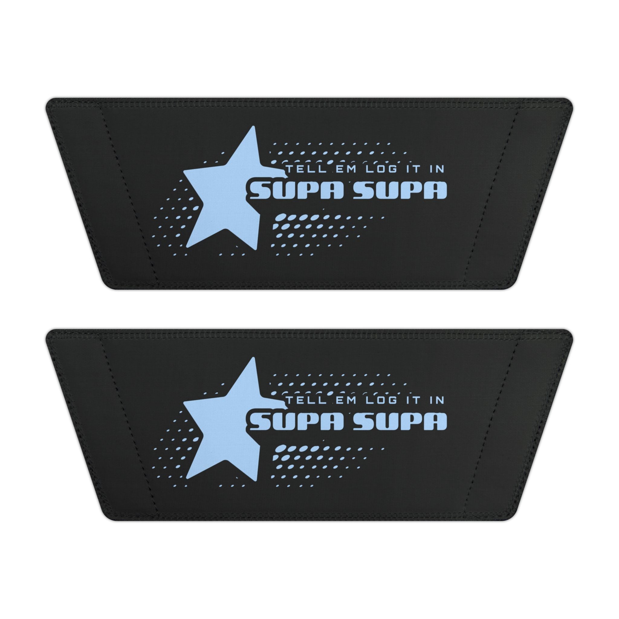 Youth Star Logo "Supa spa Slide Sandals — Adjustable Strap Pool & Casual Slides