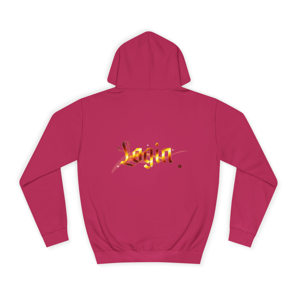 Aesthetic 'Login' Unisex Hoodie, Cozy Trendy Wear, Gift for Any One, Warm Casual Style, Trendy Hoodie