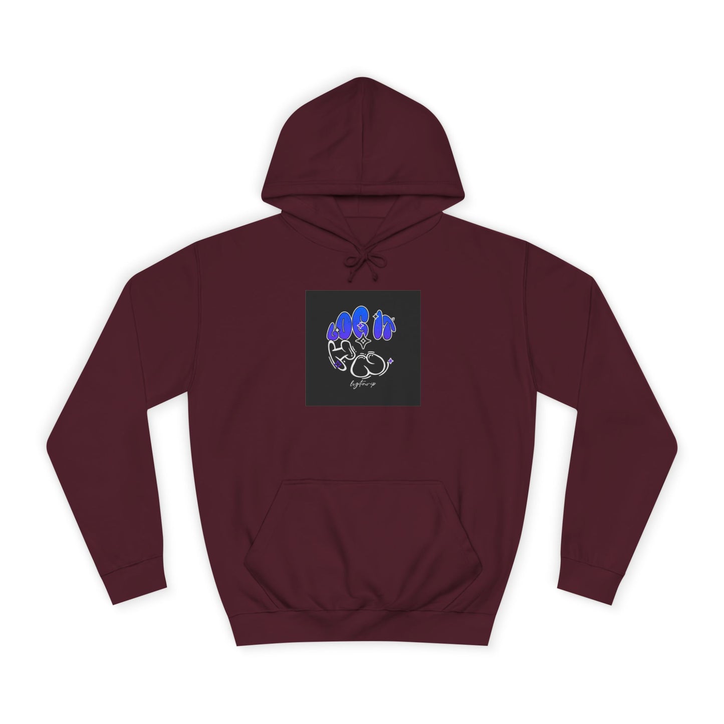 Unisex Log it in Hoodie with Colorful Designs, Cozy Sweatshirt,Trendy Gift for Casual Wear