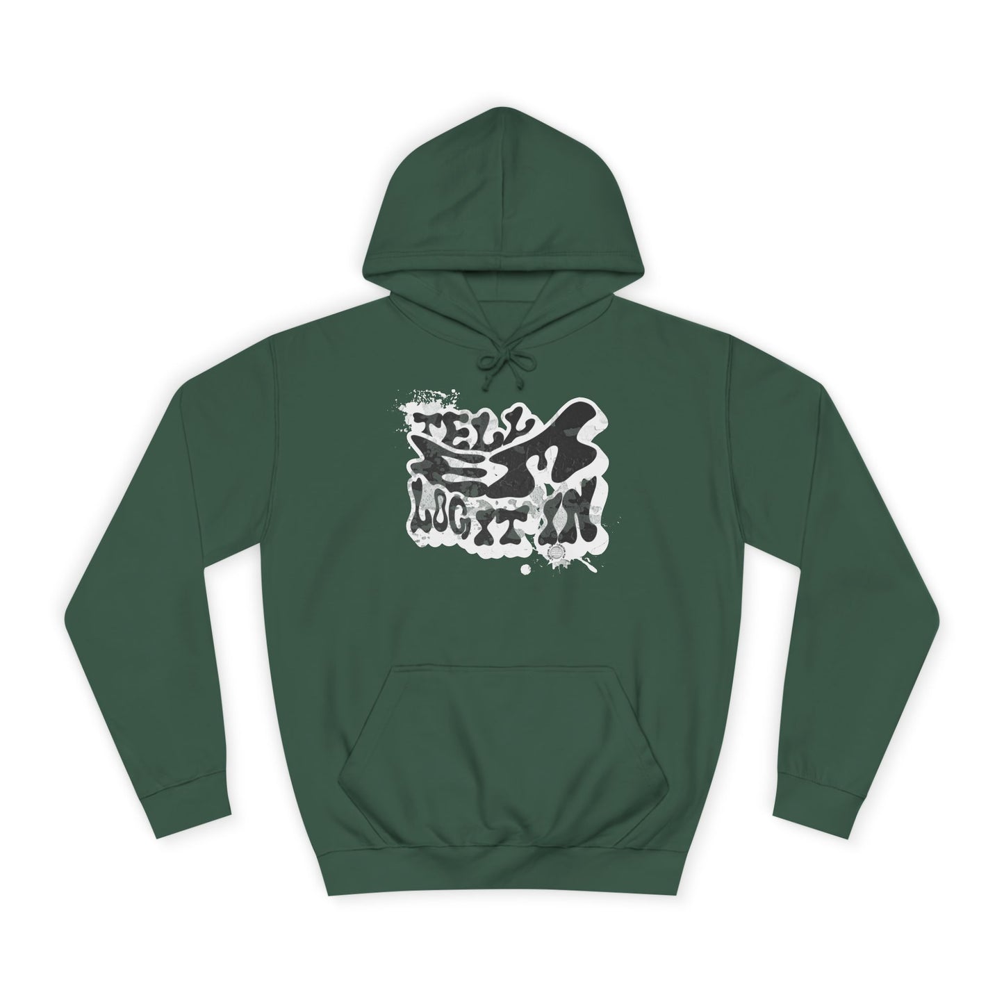 Trendy Unisex Tell em log it in Hoodie: Stylish Streetwear, Casual Wear, great Gift , Cozy Layering, Unique trendy Style