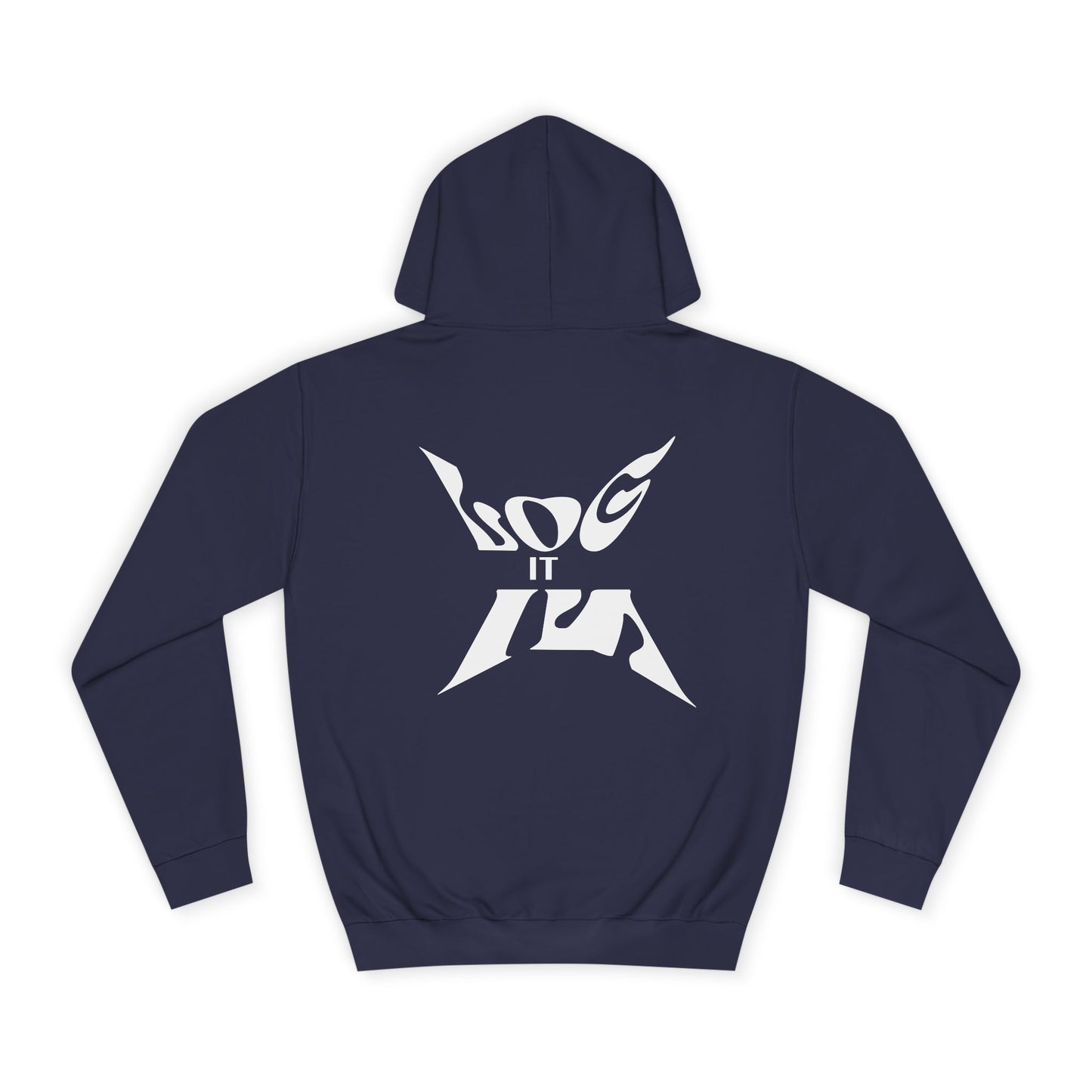 Cozy Unisex Log it in Hoodie - Perfect for Every day Life, Casual Wear, New Spirit, Events & Celebrations, Comfortable Apparel