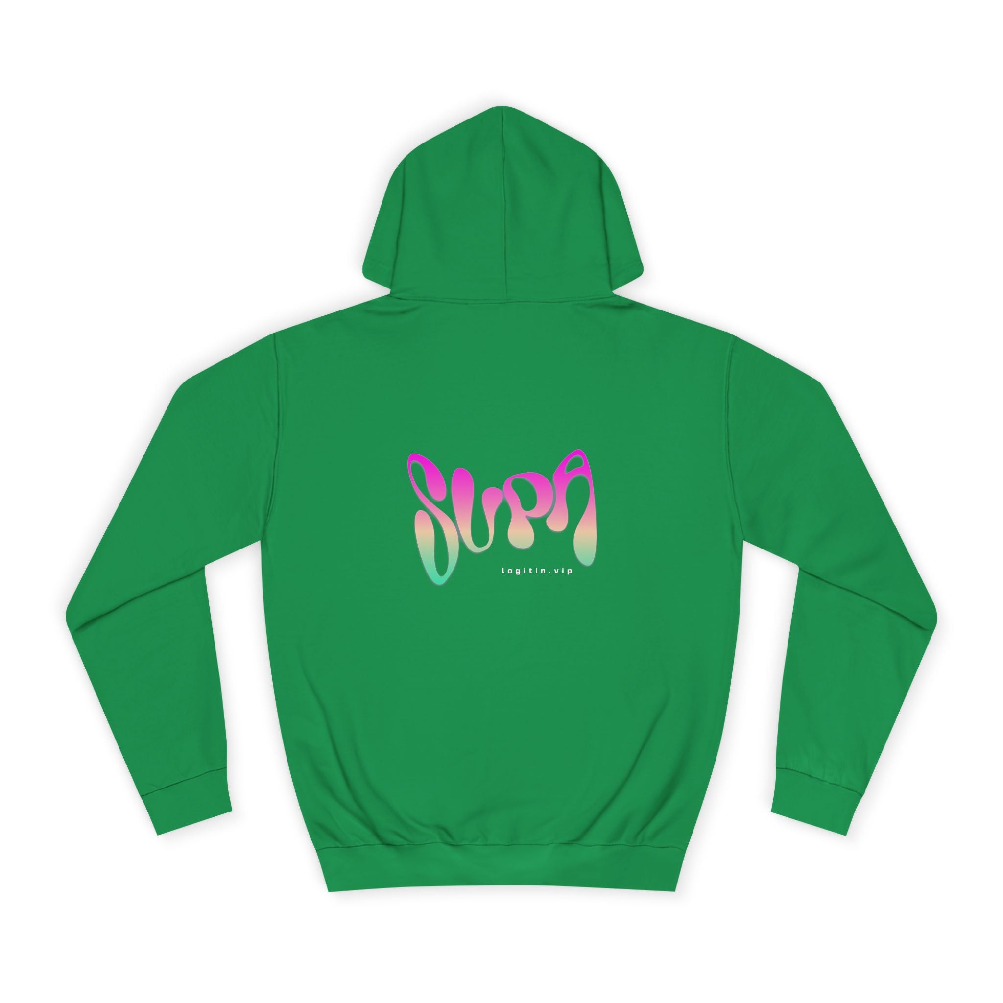 Colorful Unisex Supa Hoodie, Stylish Sweatshirt, Cozy Apparel, Gift, Trendy wear, Motivational Fashion
