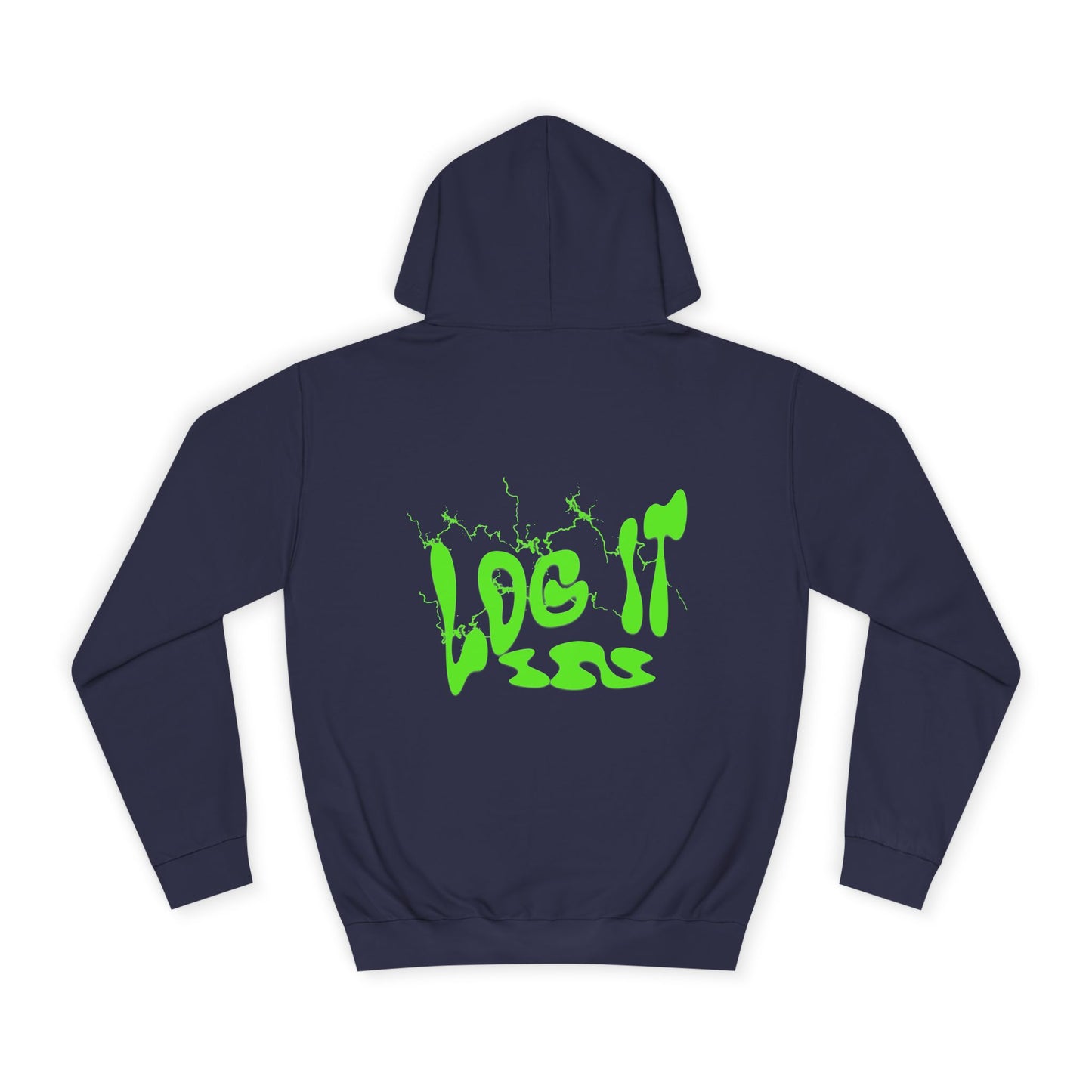 Unisex Hoodie with 'Log It in' Design, Cozy Casual Sweater for Trendy wear, Gift for Comfortable Everyday Wear