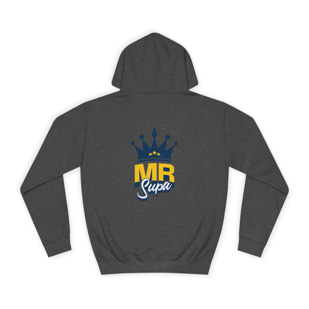 Crowned Unisex Mr Supa Hoodie - Stylish, Comfortable, Perfect for Any One, Athletes, Trendy Gift, Events, Everyday Wear
