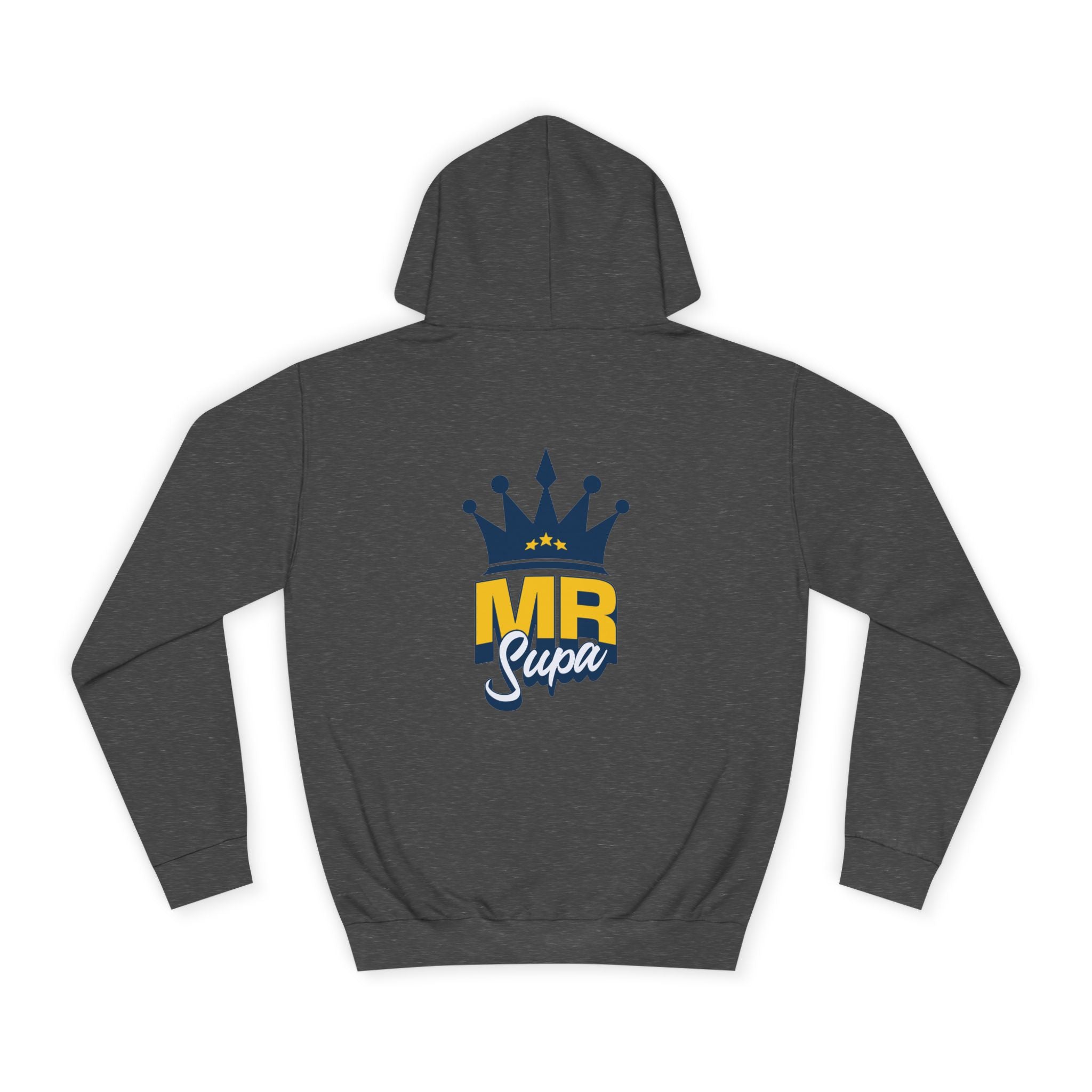 Crowned Unisex Mr Supa Hoodie - Stylish, Comfortable, Perfect for Any One, Athletes, Trendy Gift, Events, Everyday Wear