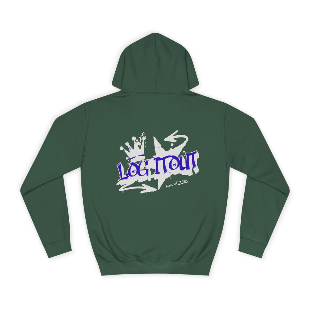 Casual Log it in Hoodie, Unisex Apparel, Trendy Wear, Cozy Street Style, Ideal Gift, Comfortable Fashion