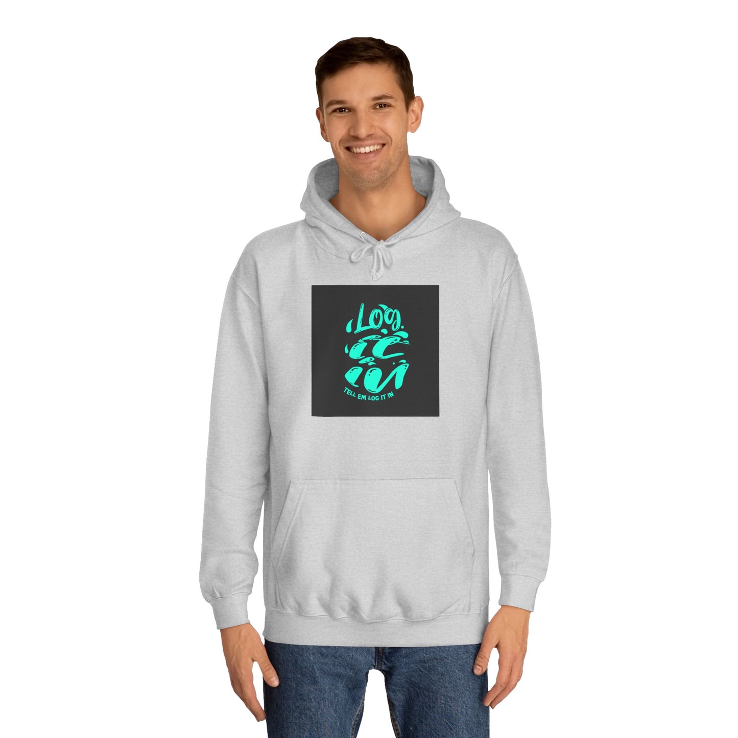 Unisex log it out Hoodie - Vibrant Graphic Sweatshirt for Any one, Comfortable Apparel, Perfect for Gifts, Trendy Life