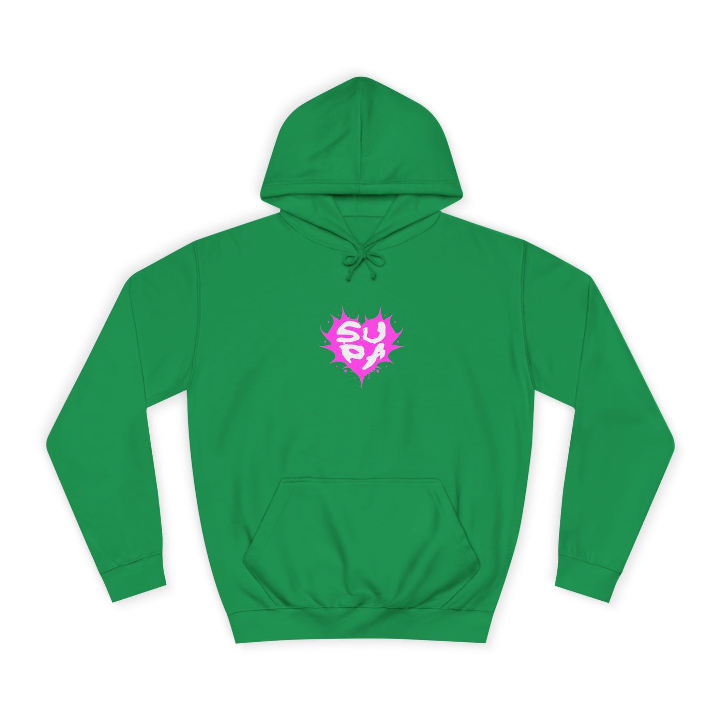 Supa Vibe Unisex Hoodie | Trendy Sweatshirt for, Casual Wear,Life, Gift for Graduates, Unique Fashion Statement