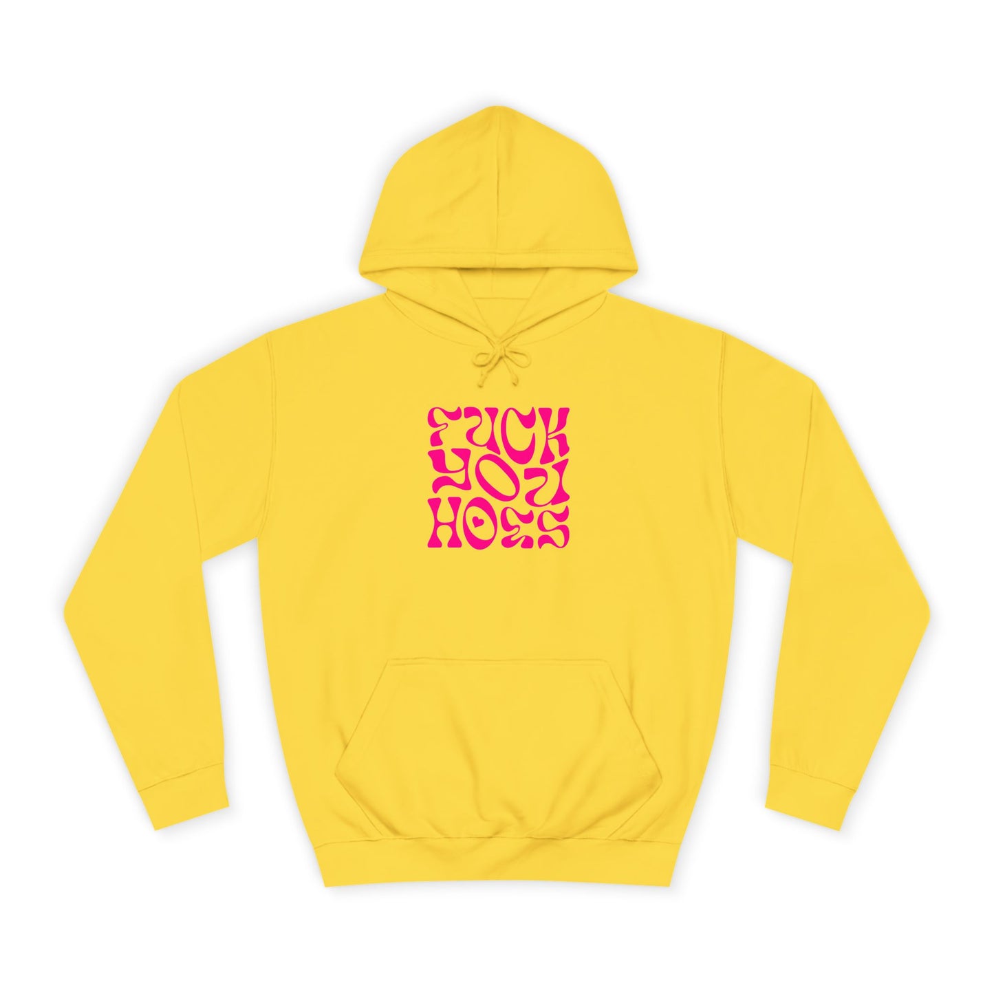 Trendy Unisex Hoodie with Bold Graphic Design