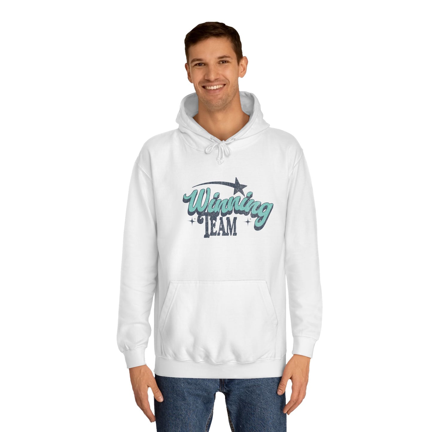 Winning Team Unisex Hoodie - Cozy Spirit Wear for Anybody