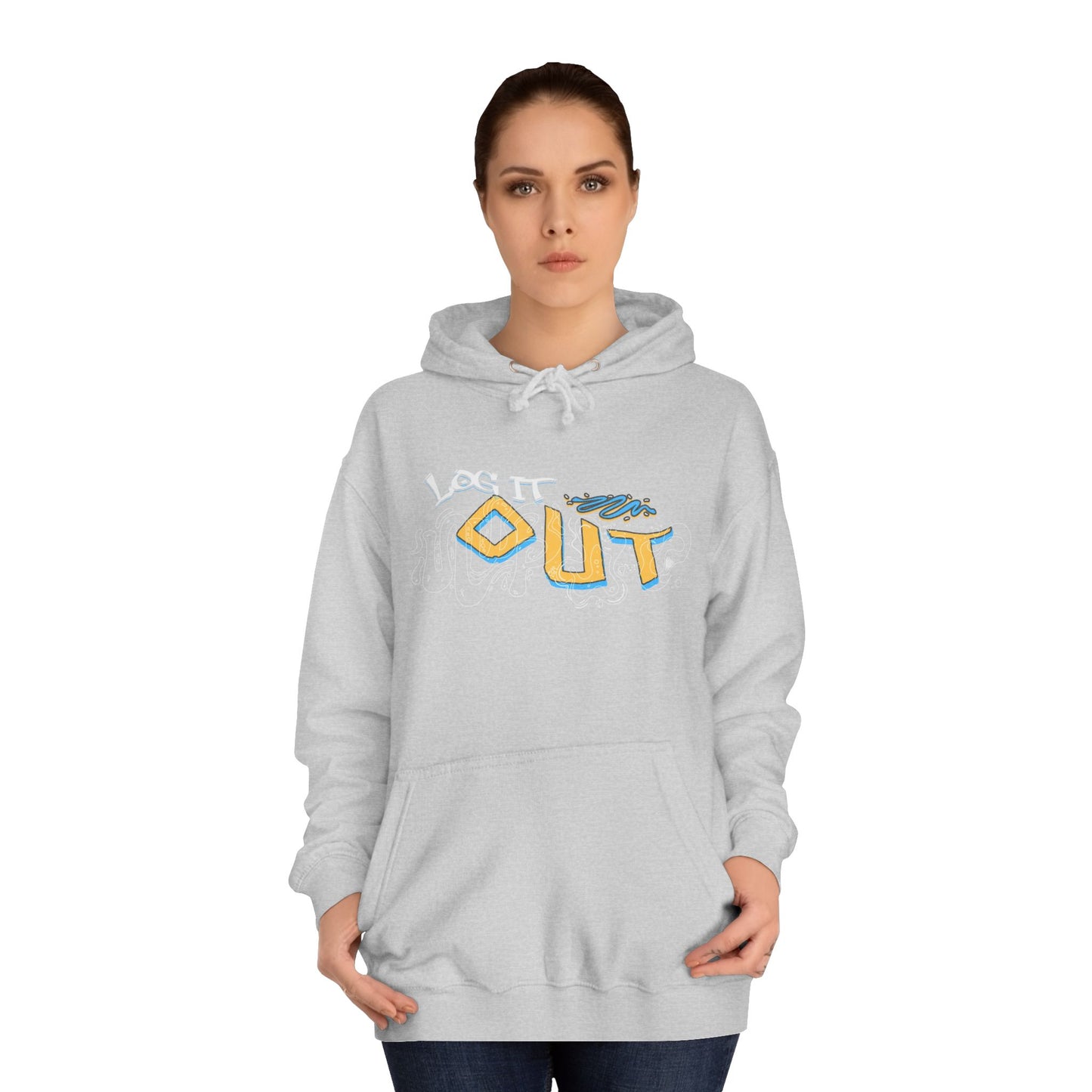 Unisex Log it out Hoodie - Stylish Casual wear, Perfect Gifts, Days Out, Summer Events, Coziness & Trendy Vibes