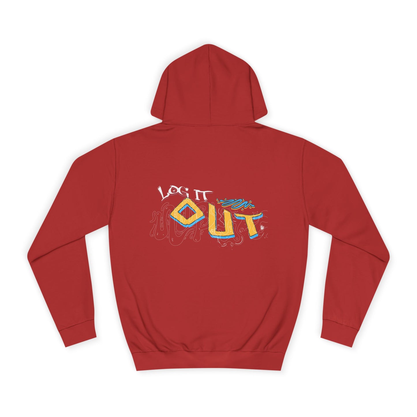 Unisex Log it out Hoodie - Stylish Casual wear, Perfect Gifts, Days Out, Summer Events, Coziness & Trendy Vibes