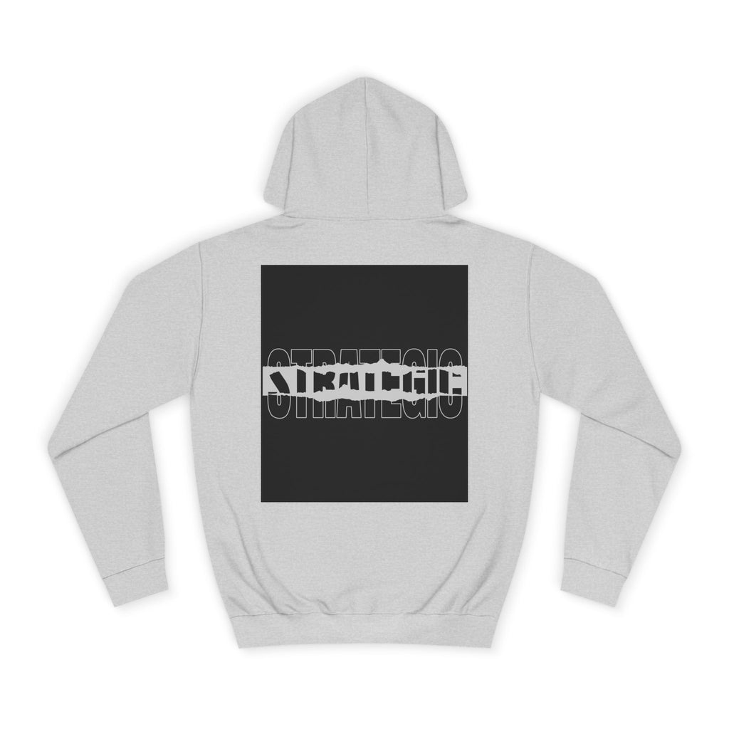 Unisex Hoodie with Strategic Print, Casual Sweatshirt,Gift, Trendy Apparel, Everyday Wear