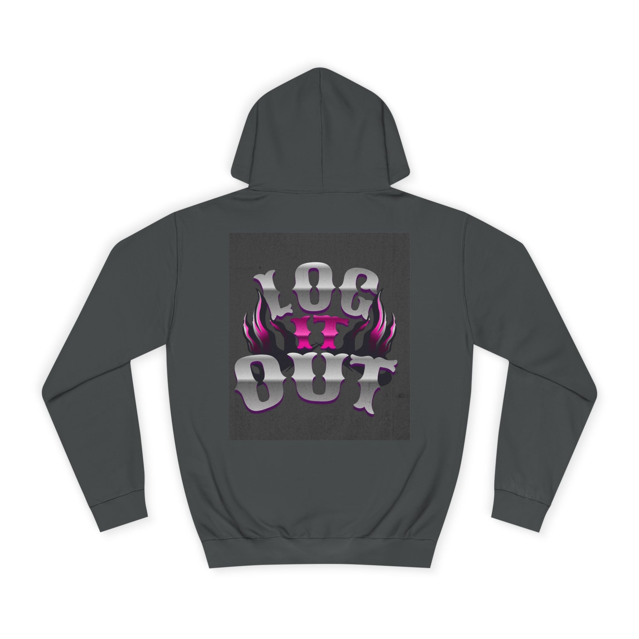 Cool Unisex Log it out Hoodie, Perfect for Any one, Trendy Custom Apparel, Casual Wear, Gift, Streetwear Style