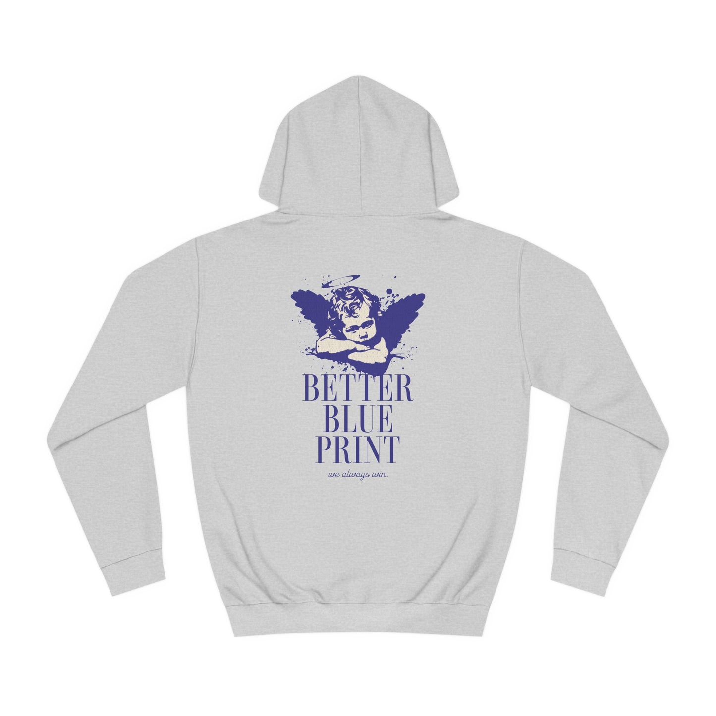 Unisex Better Blue Print Hoodie