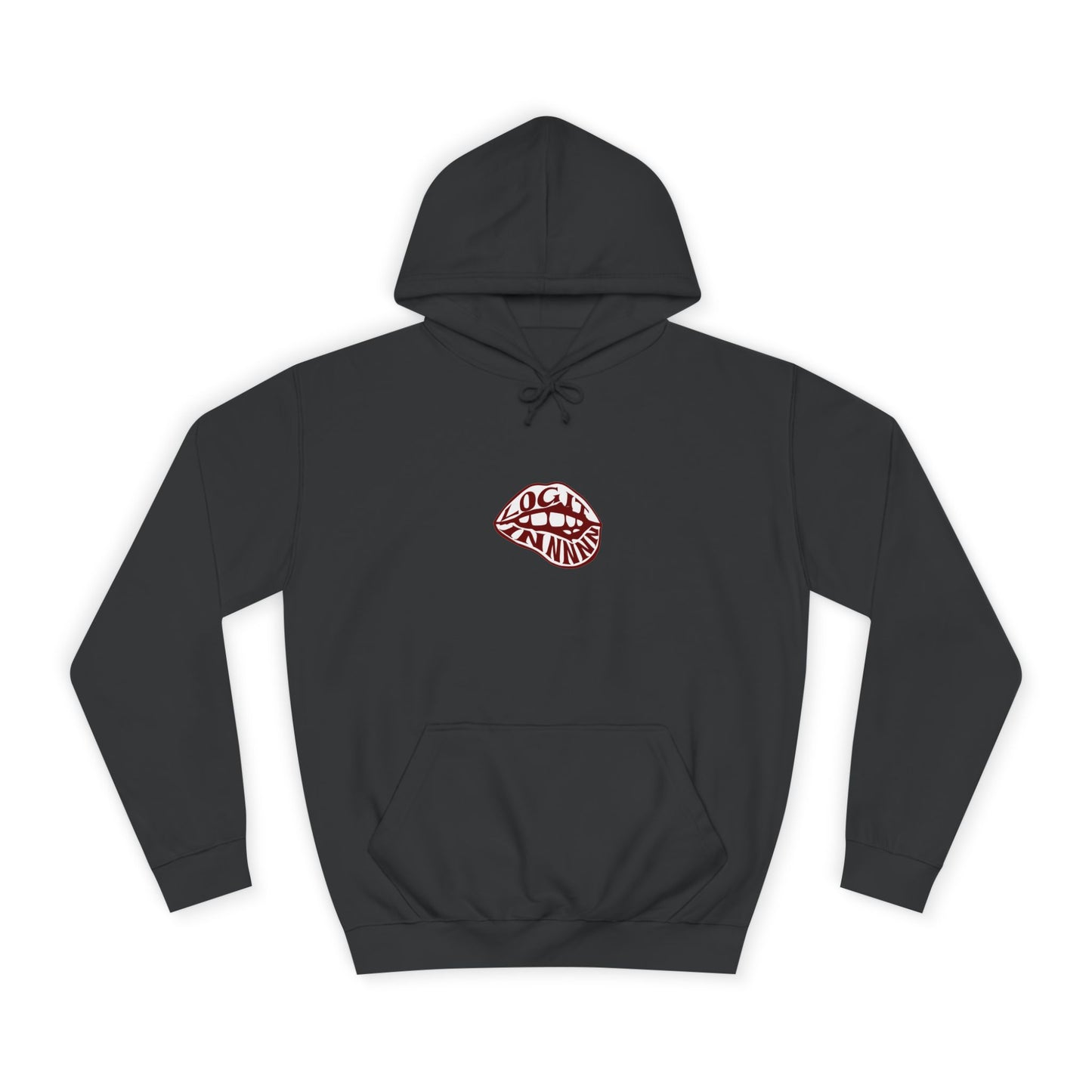 Trendy Unisex Hoodie with Bold Log it in Design, Stylish trendy Wear, Cozy Sweatshirt, Casual Outfit, Fun Gift