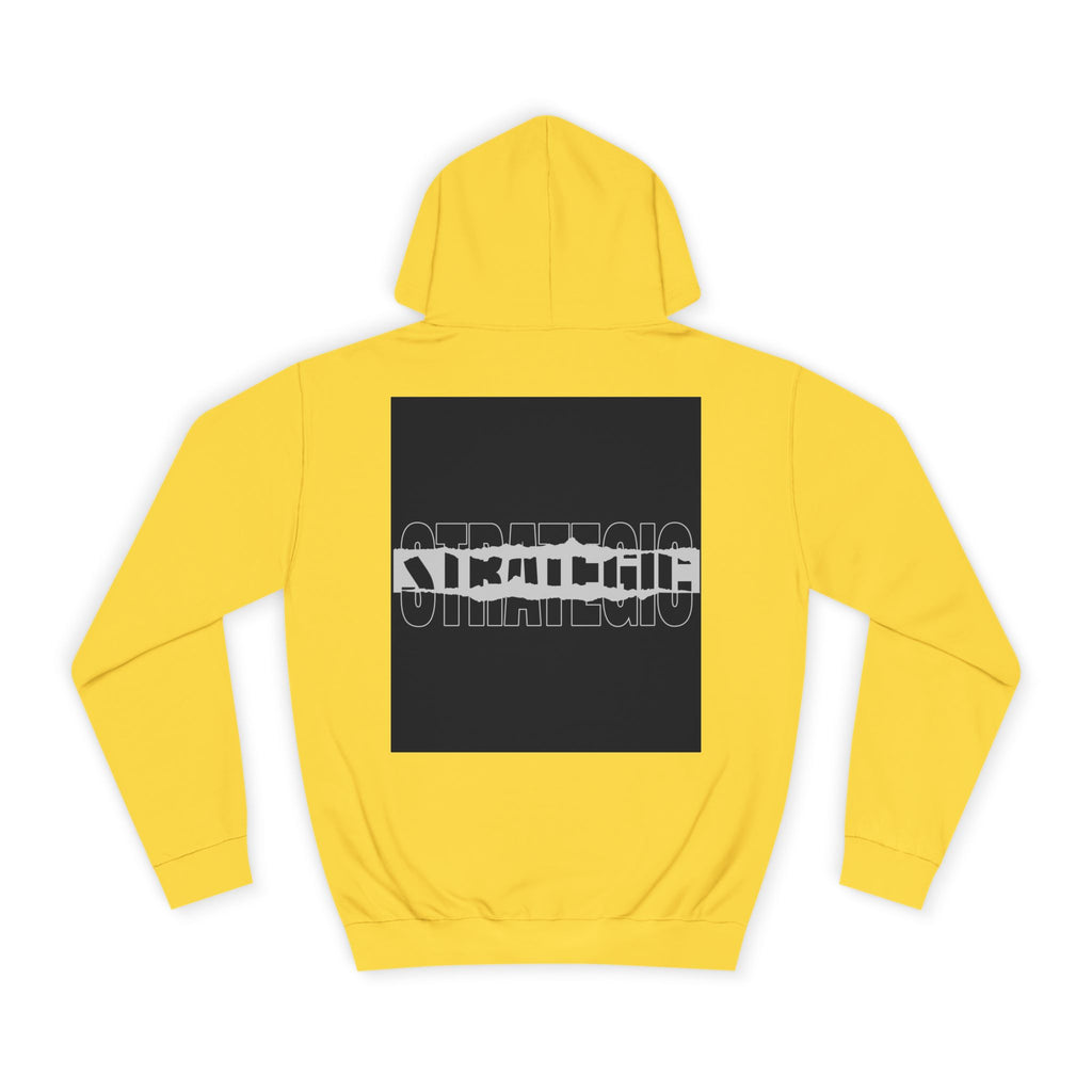 Unisex Hoodie with Strategic Print, Casual Sweatshirt,Gift, Trendy Apparel, Everyday Wear