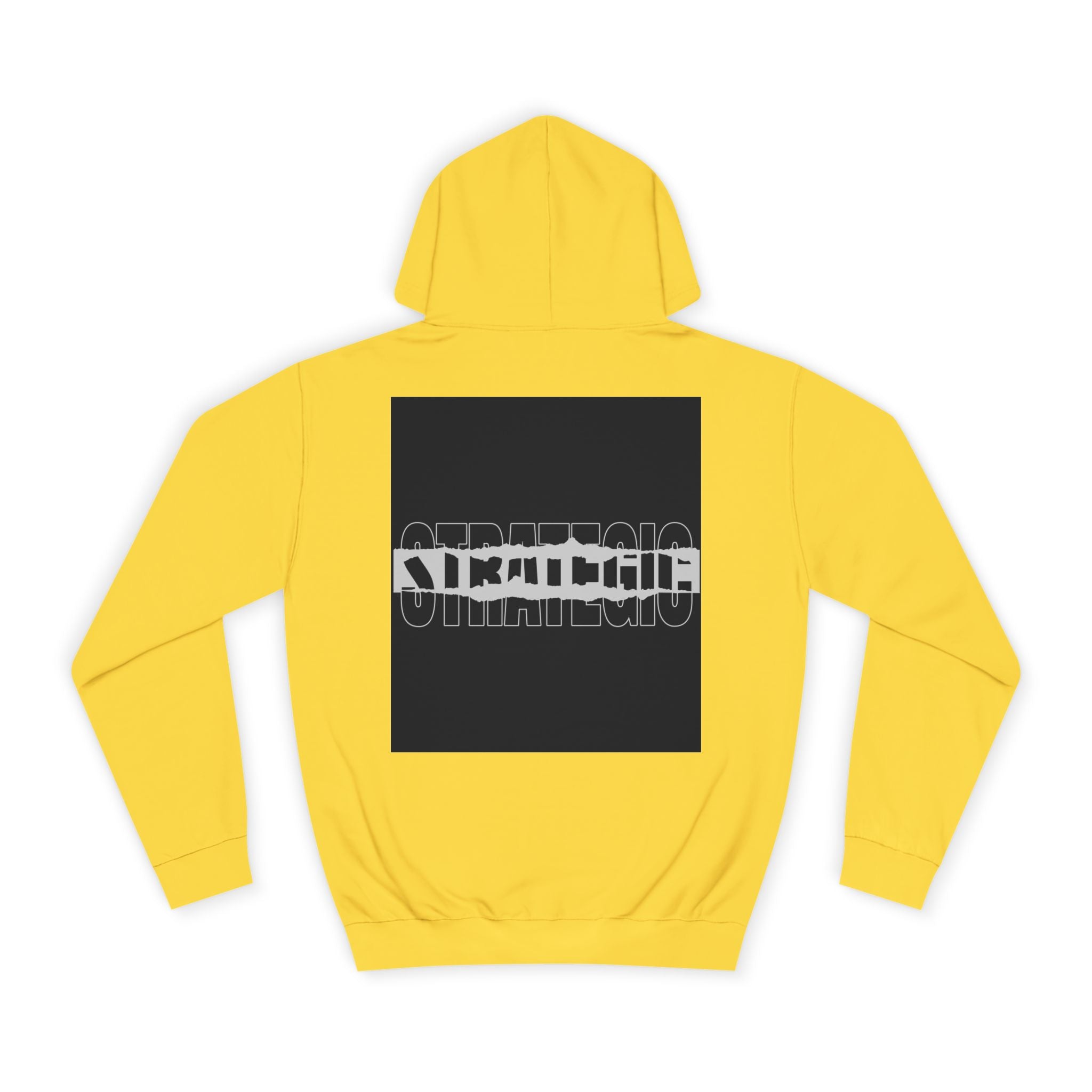 Unisex Hoodie with Strategic Print, Casual Sweatshirt,Gift, Trendy Apparel, Everyday Wear