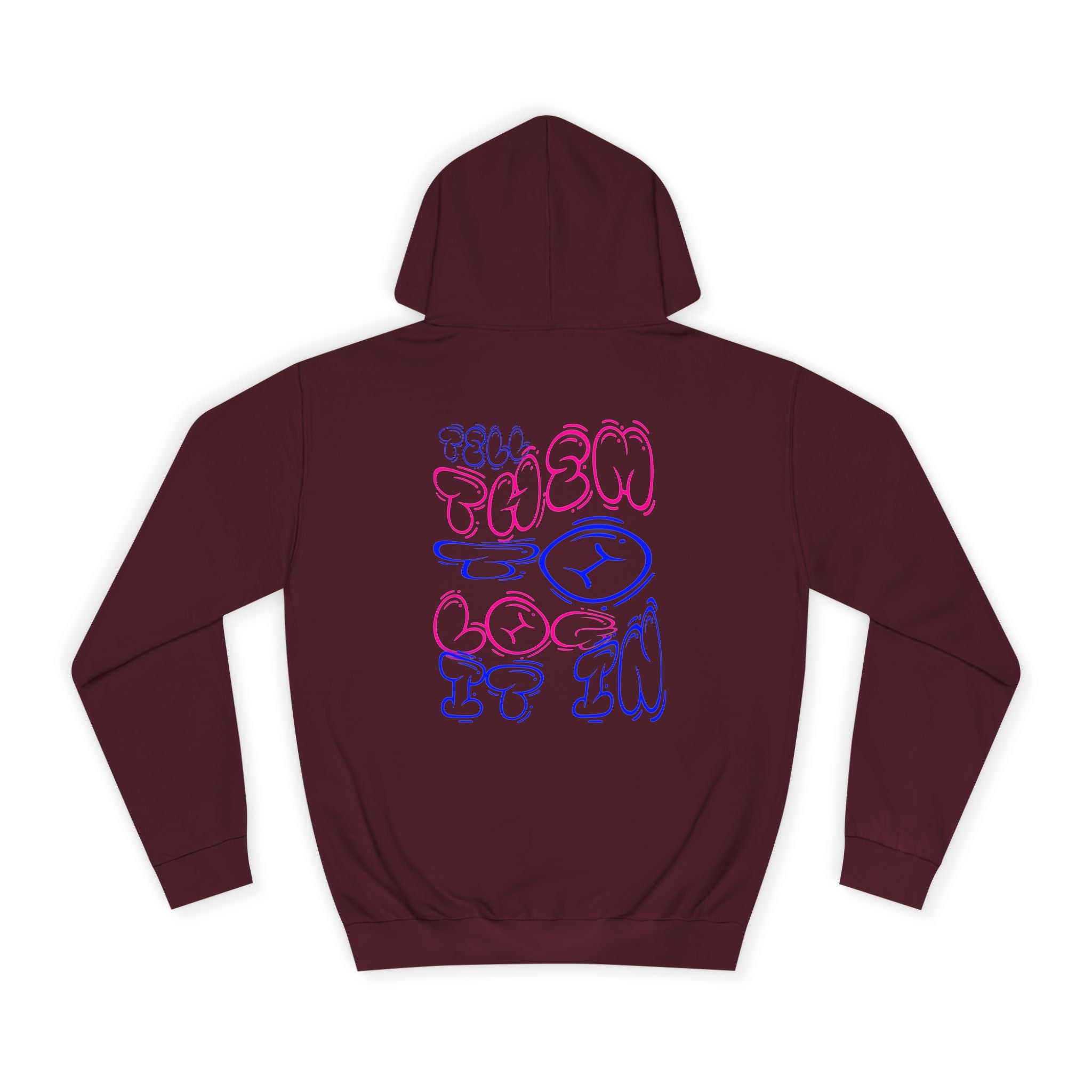 Chill Vibes Log it in Hoodie | Cozy Unisex Sweatshirt, Gifts for Graduates, Apparel, Everyday Comfort