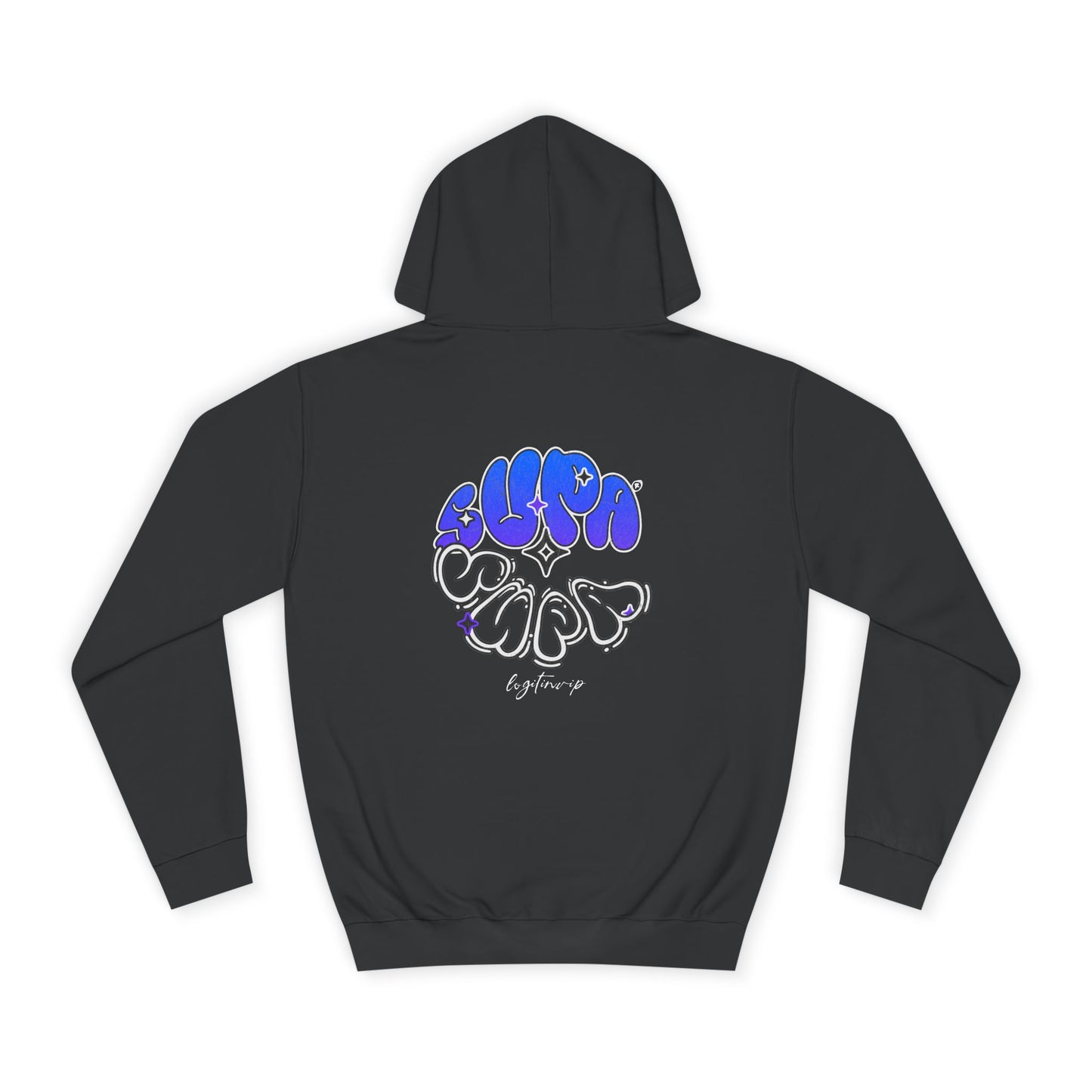 Unisex Supa Supa Streetwear Hoodie, Casual Art Hoodie, Life Apparel, Stylish Unisex Pullover, Hipster Hoodie Gift