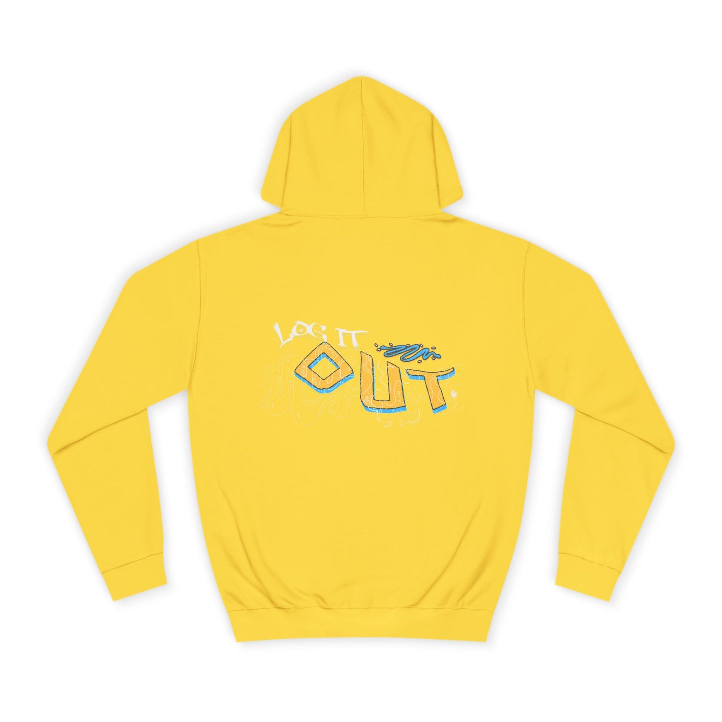 Unisex Log it out Hoodie - Stylish Casual wear, Perfect Gifts, Days Out, Summer Events, Coziness & Trendy Vibes