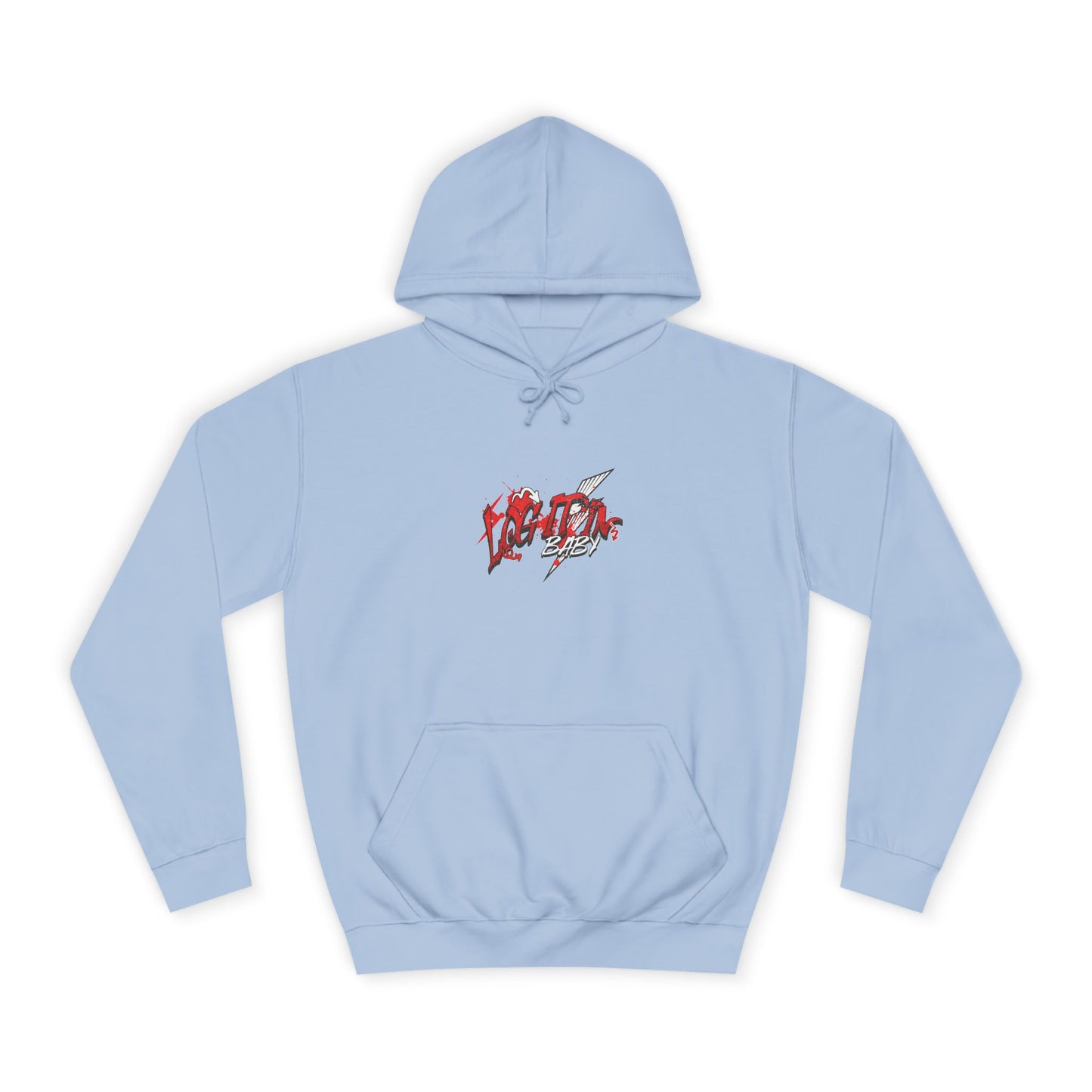 Unisex Log it out Hoodie with Bold Design, Trendy Apparel, Streetwear Gift, Casual Hoodie, Unisex Everyday Fashion