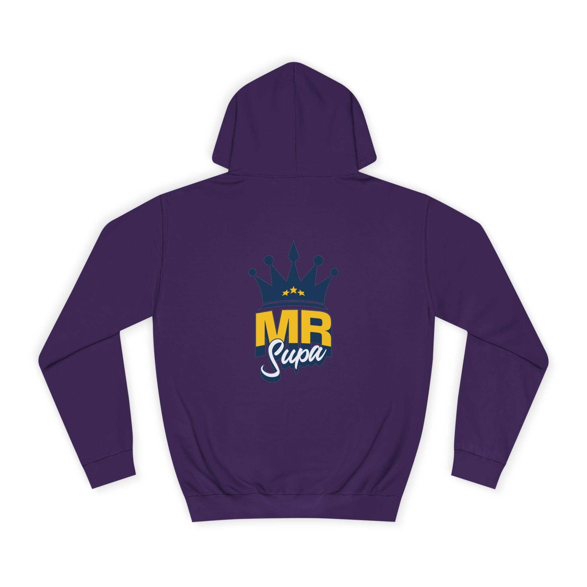 Crowned Unisex Mr Supa Hoodie - Stylish, Comfortable, Perfect for Any One, Athletes, Trendy Gift, Events, Everyday Wear