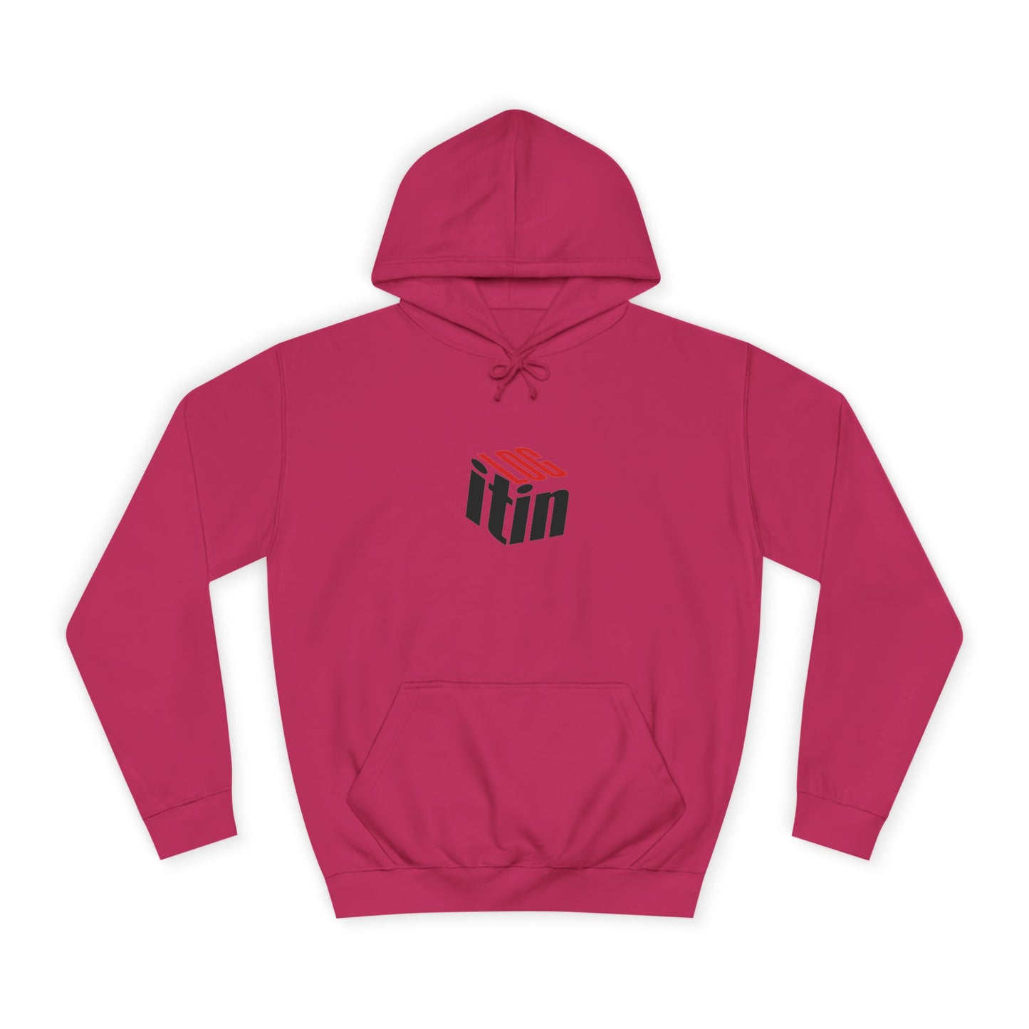Unisex Log it in Hoodie with Bold Graphic Design - Comfortable Casual Wear, Perfect for Any One, Gifts, and Events