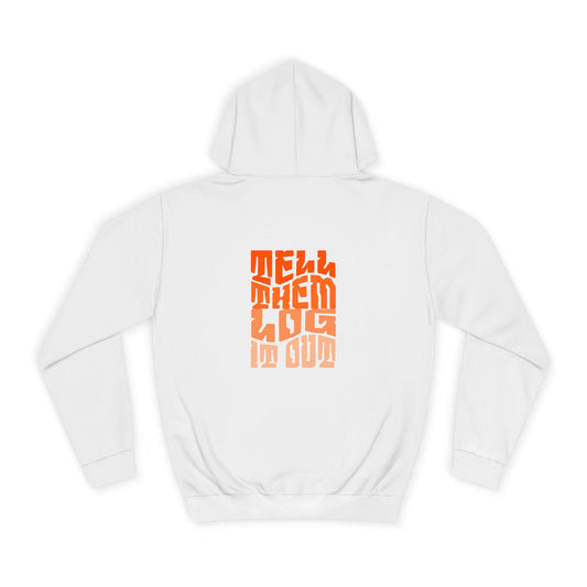 Stylish Unisex Hoodie With "Tell Them log it Out" Design, Trendy Sweatshirt for everyday, Cozy Gift for anything,