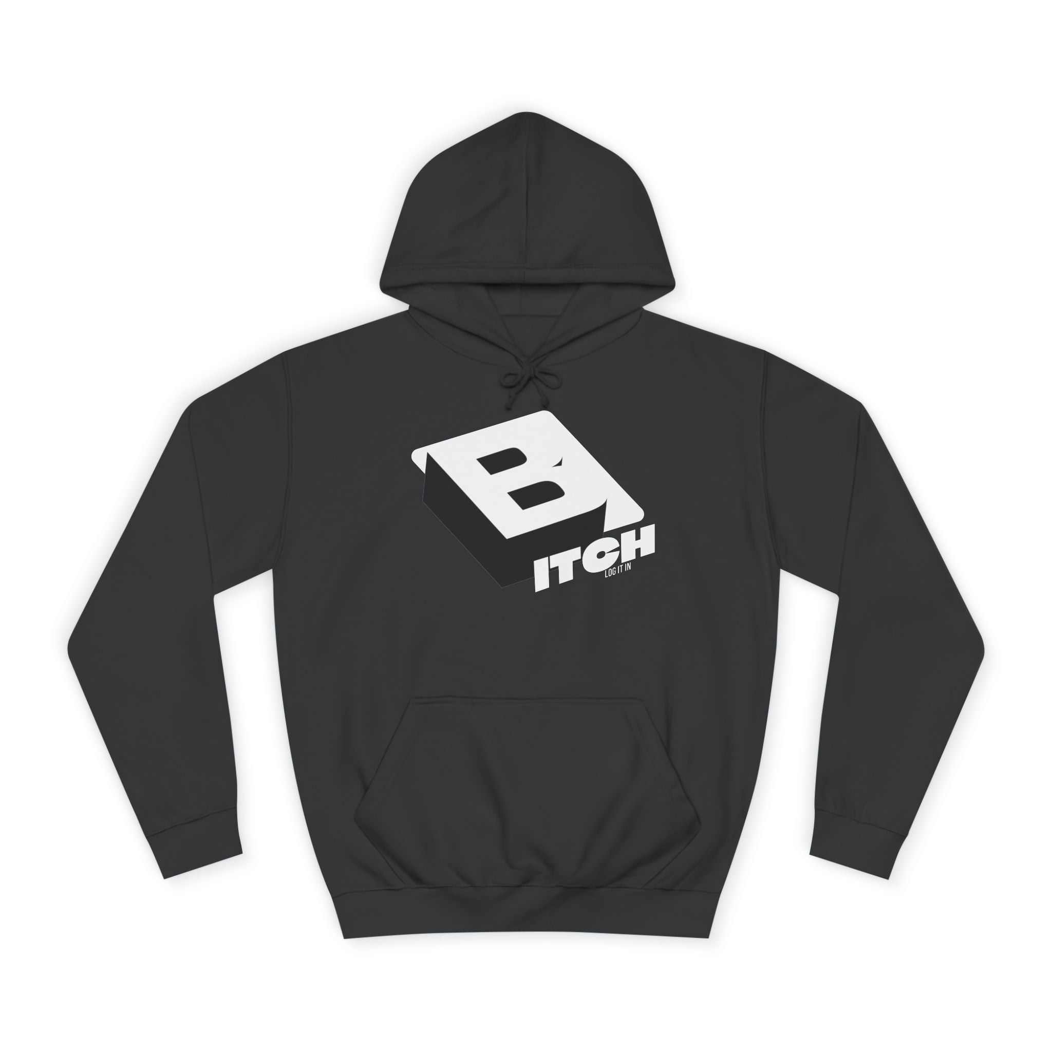Unisex Hoodie with Bold Logo Design