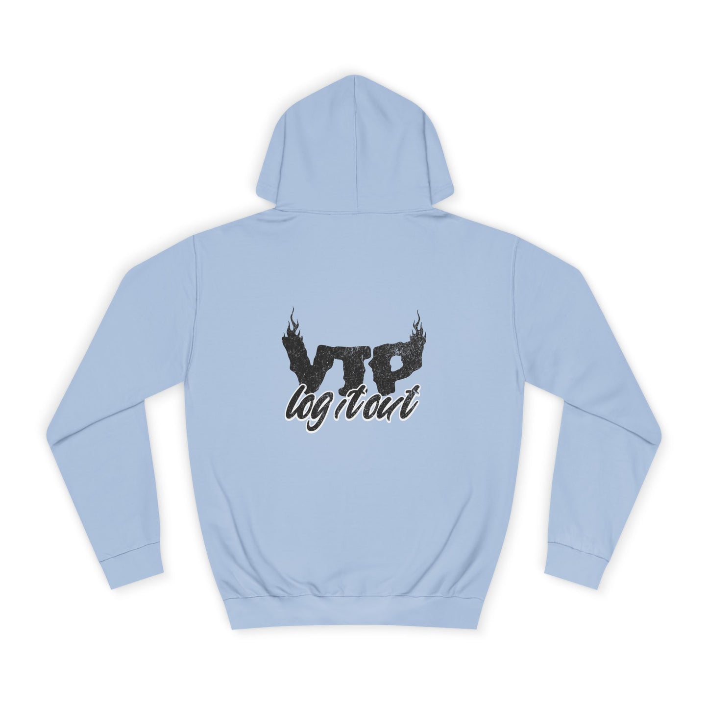 Unisex Log it Out Hoodie with Bold Logo, Casual Streetwear, Perfect for Any Thing, Comfortable Gift for Everyday Wear