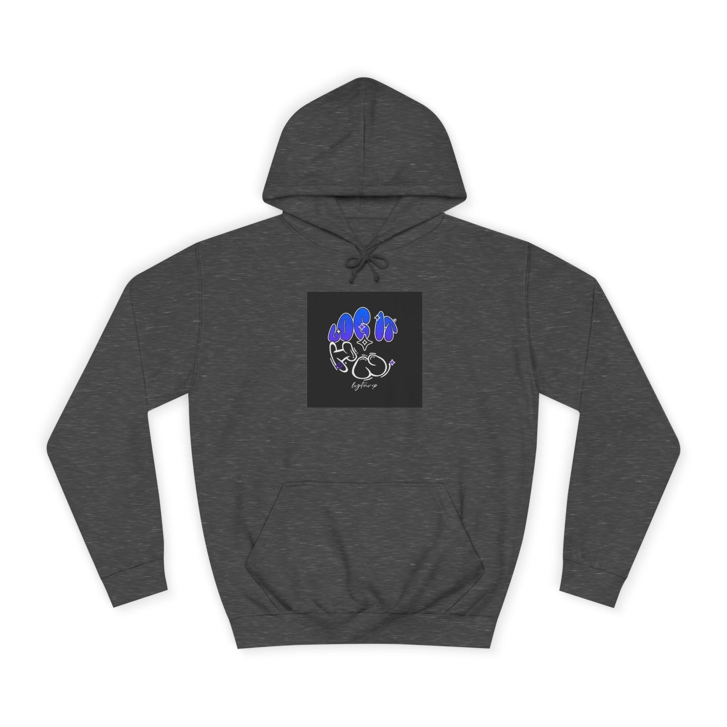 Unisex Log it in Hoodie with Colorful Designs, Cozy Sweatshirt,Trendy Gift for Casual Wear