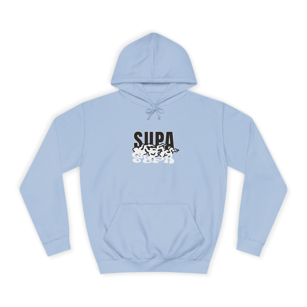 Trendy Unisex Hoodie with 'SUPA' Design | Casual Wear, Apparel, Street Style, Gift, Cozy Fashion