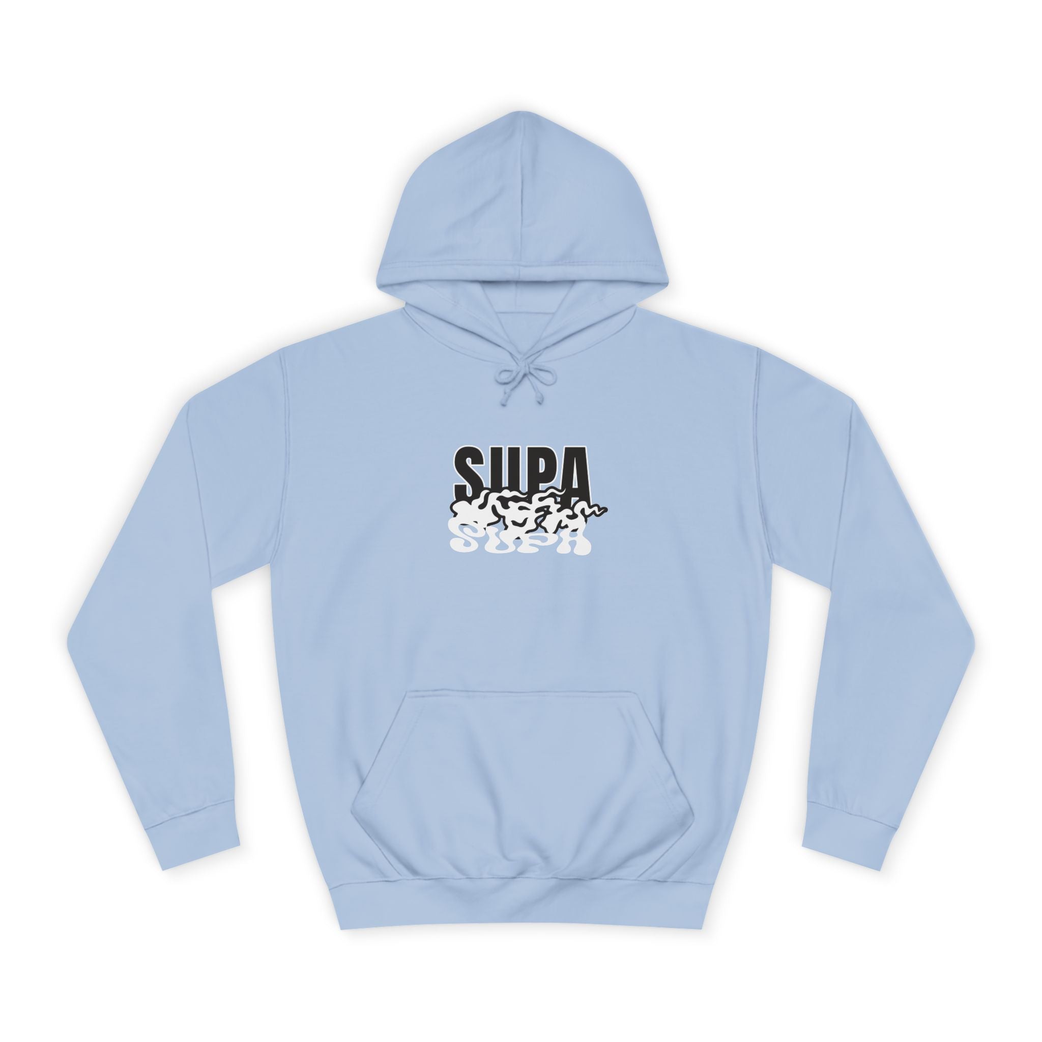 Trendy Unisex Hoodie with 'SUPA' Design | Casual Wear, Apparel, Street Style, Gift, Cozy Fashion