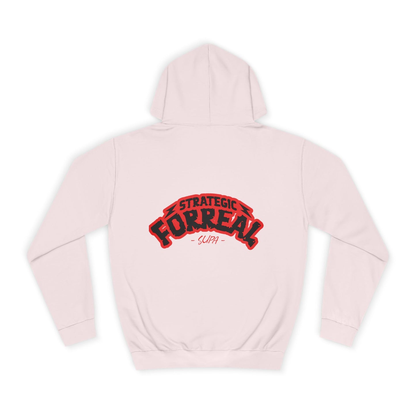 Unisex Hoodie - Strategic Forreal Design, Perfect for Casual Wear