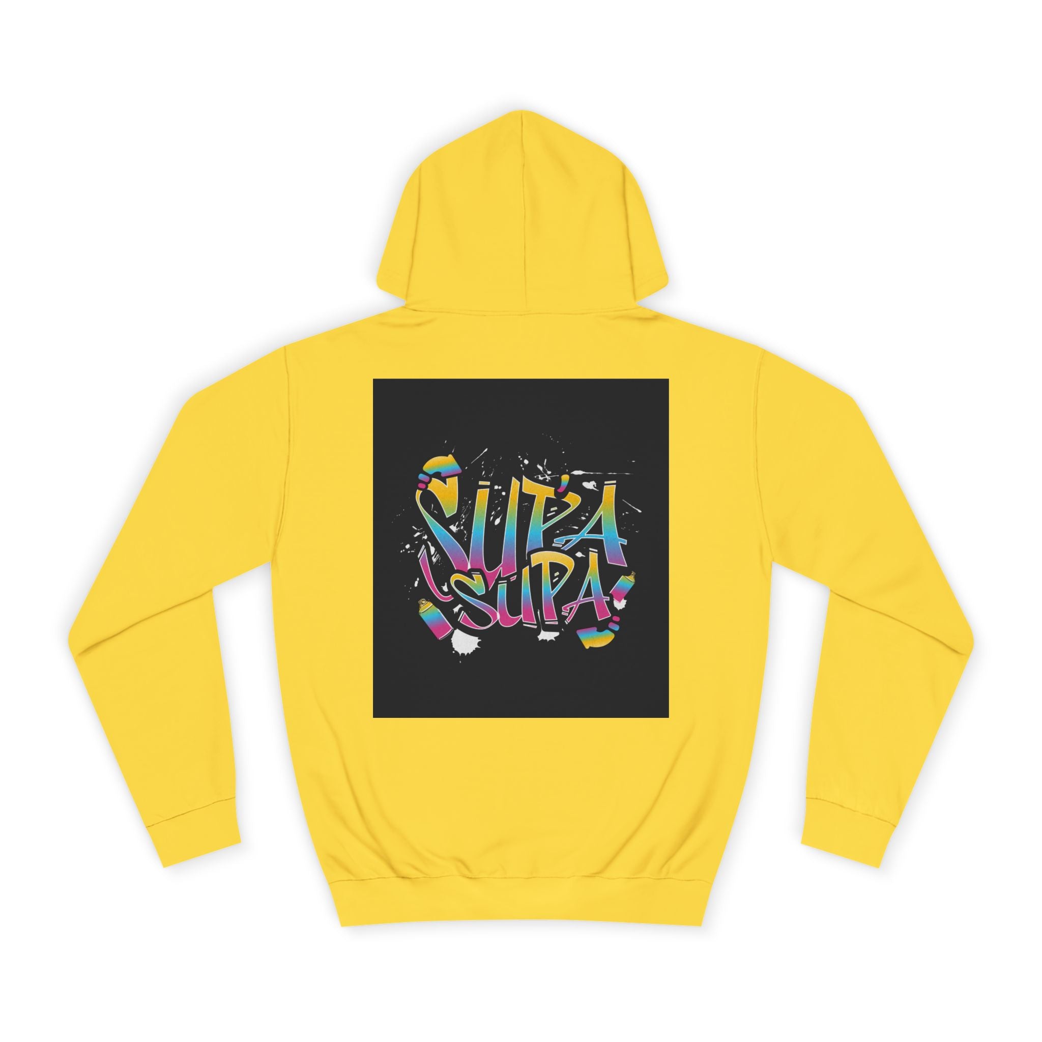 Colorful Unisex Supa Supa Hoodie, Casual Sweatshirt, Vibrant Apparel, Streetwear Hoodie