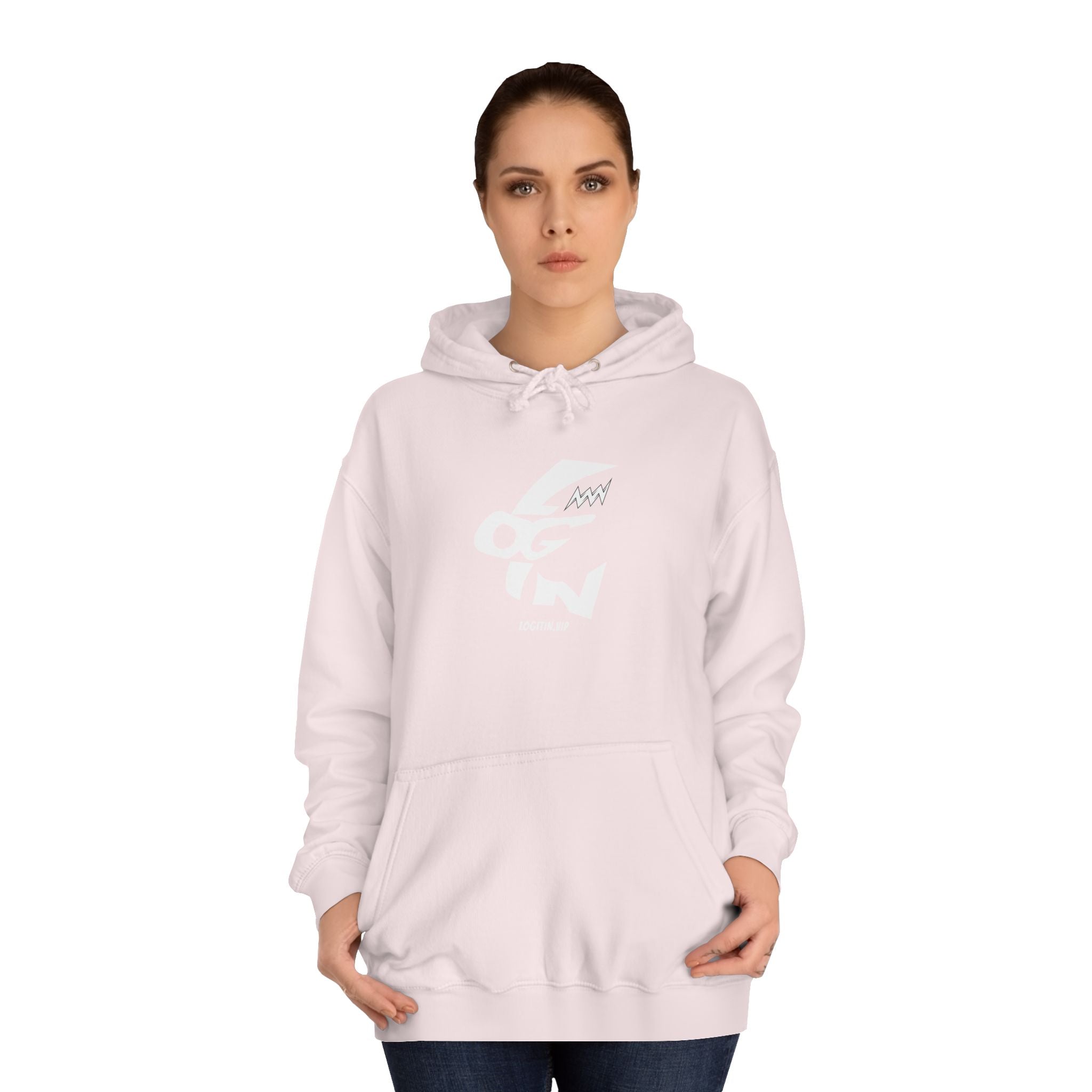 Minimalist Unisex Login Hoodie - Cozy Essential for Everyday Wear