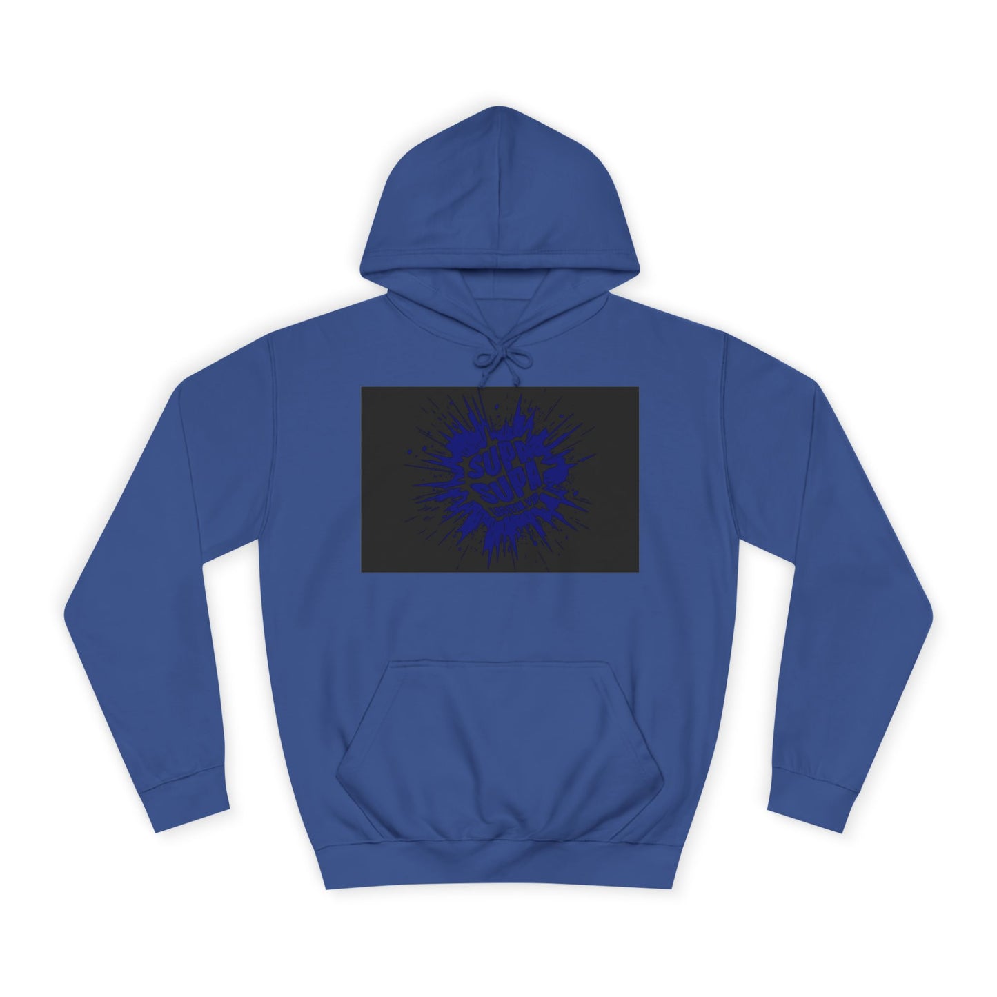 Unisex Supa Supa Hoodie with Bold Graphic Design, Comfortable Casual Wear, Ideal for Everyday, Perfect for Gifting, Spring and Fall Fashion