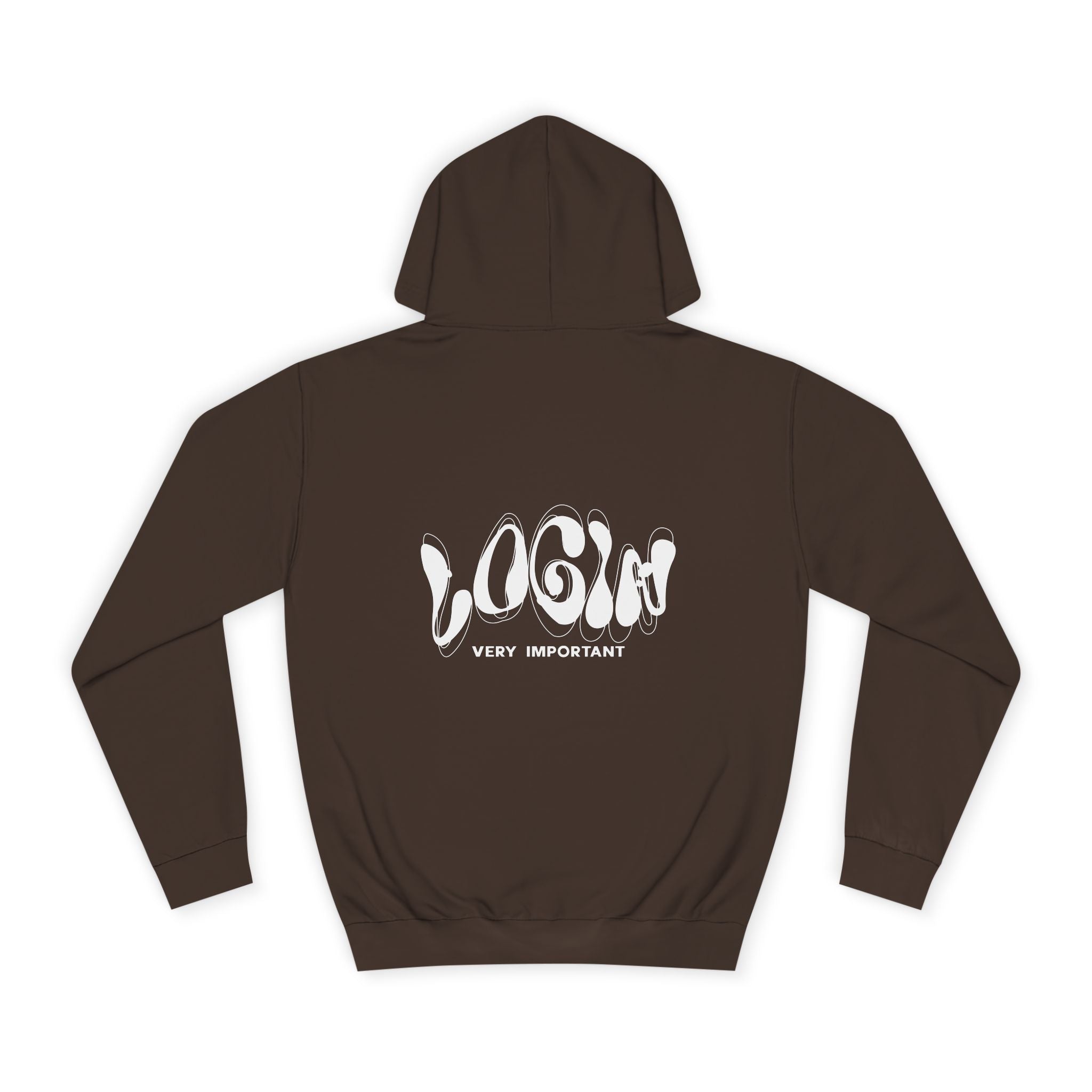 Cool College Unisex Hoodie - LOGIN, Apparel, Funny Hoodie, Gift, Cozy Wear,Trendy Fashion