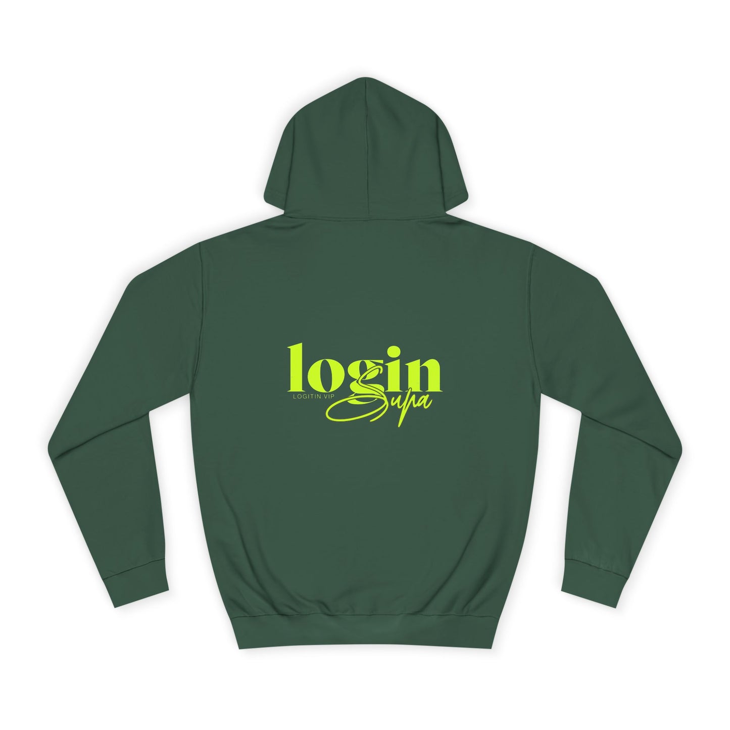 Unisex Hoodie with Stylish 'Login' Design - Perfect for Every day Life, Gifts, and Casual Wear, Trendy Fashion