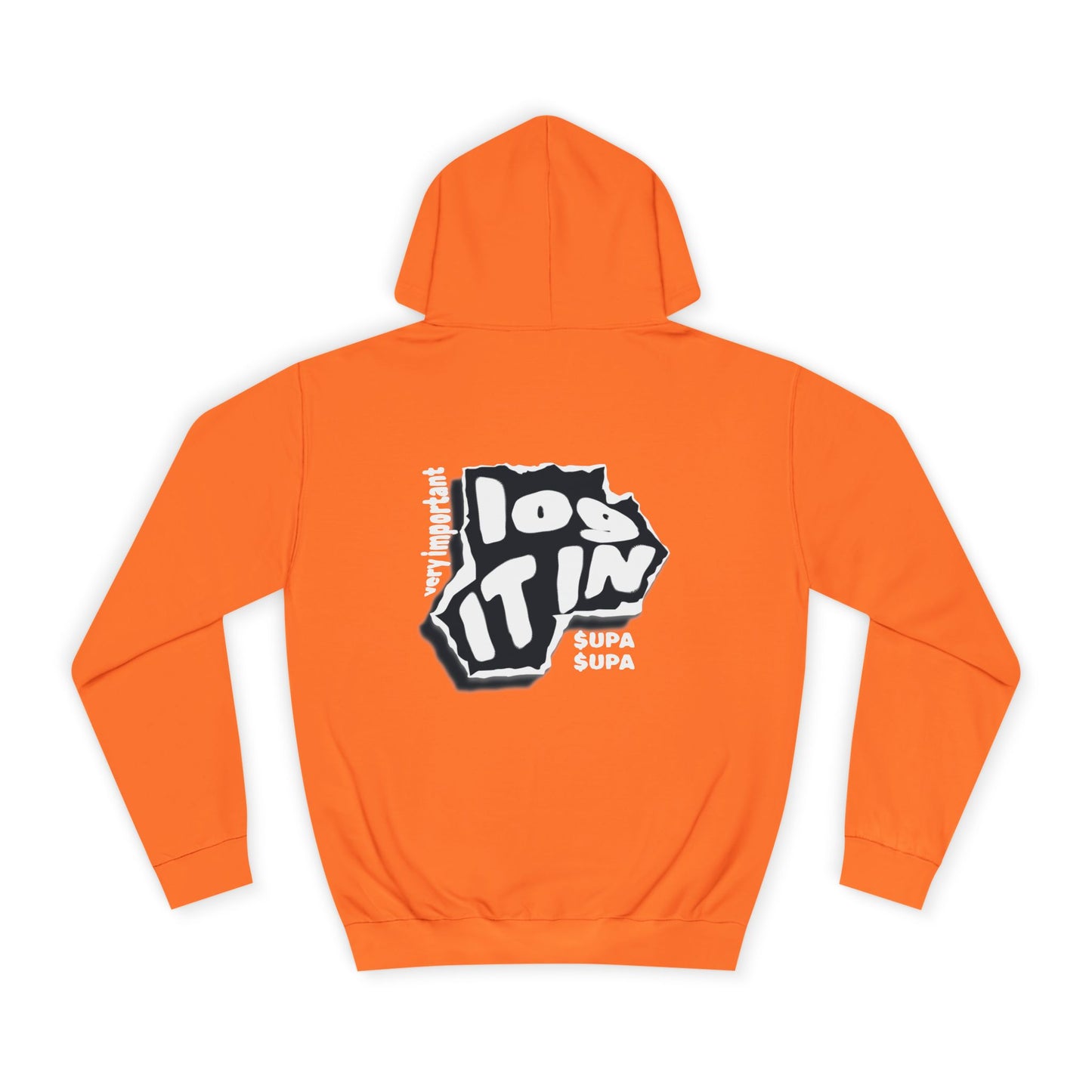 Unisex Log it in Hoodie with Graphic Design, Casual Wear, Trendy Apparel, perfect gift, Streetwear Style