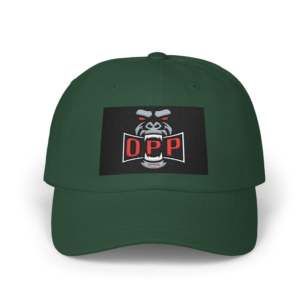 OPP Bulldog Embroidered Cap — Vintage Streetwear Baseball Hat