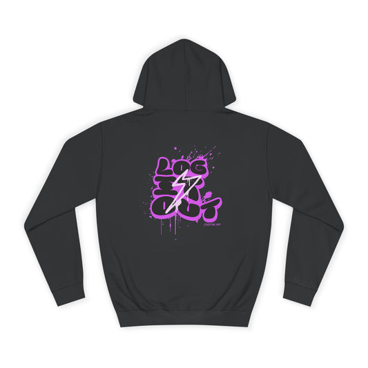 Unisex Hoodie - Log It Out Trendy Street Wear